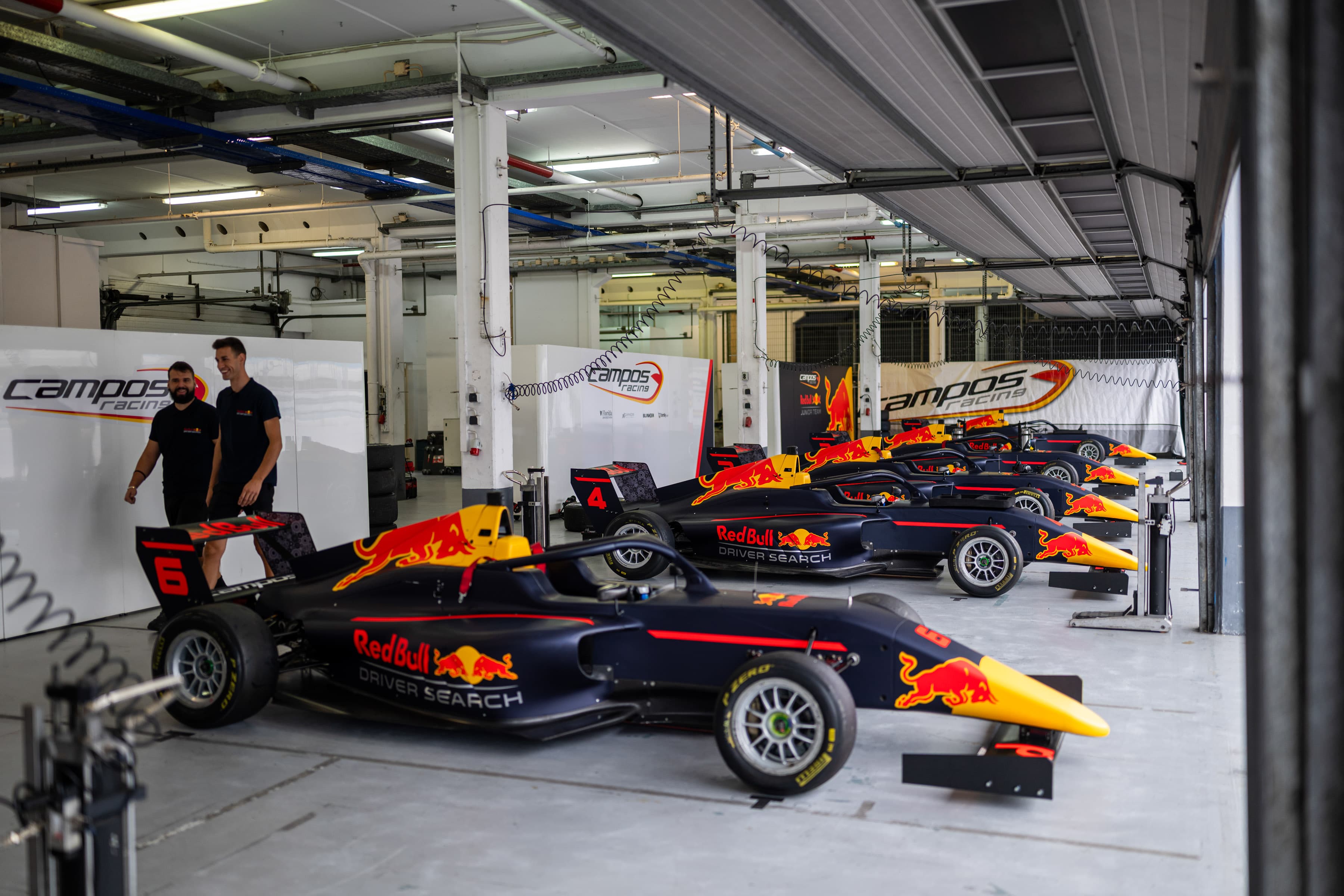 Scott Kin Lindblom testing F4 at Estoril, Portugal, during Red Bull Driver Search 2025. Photo: Joerg Mitter
