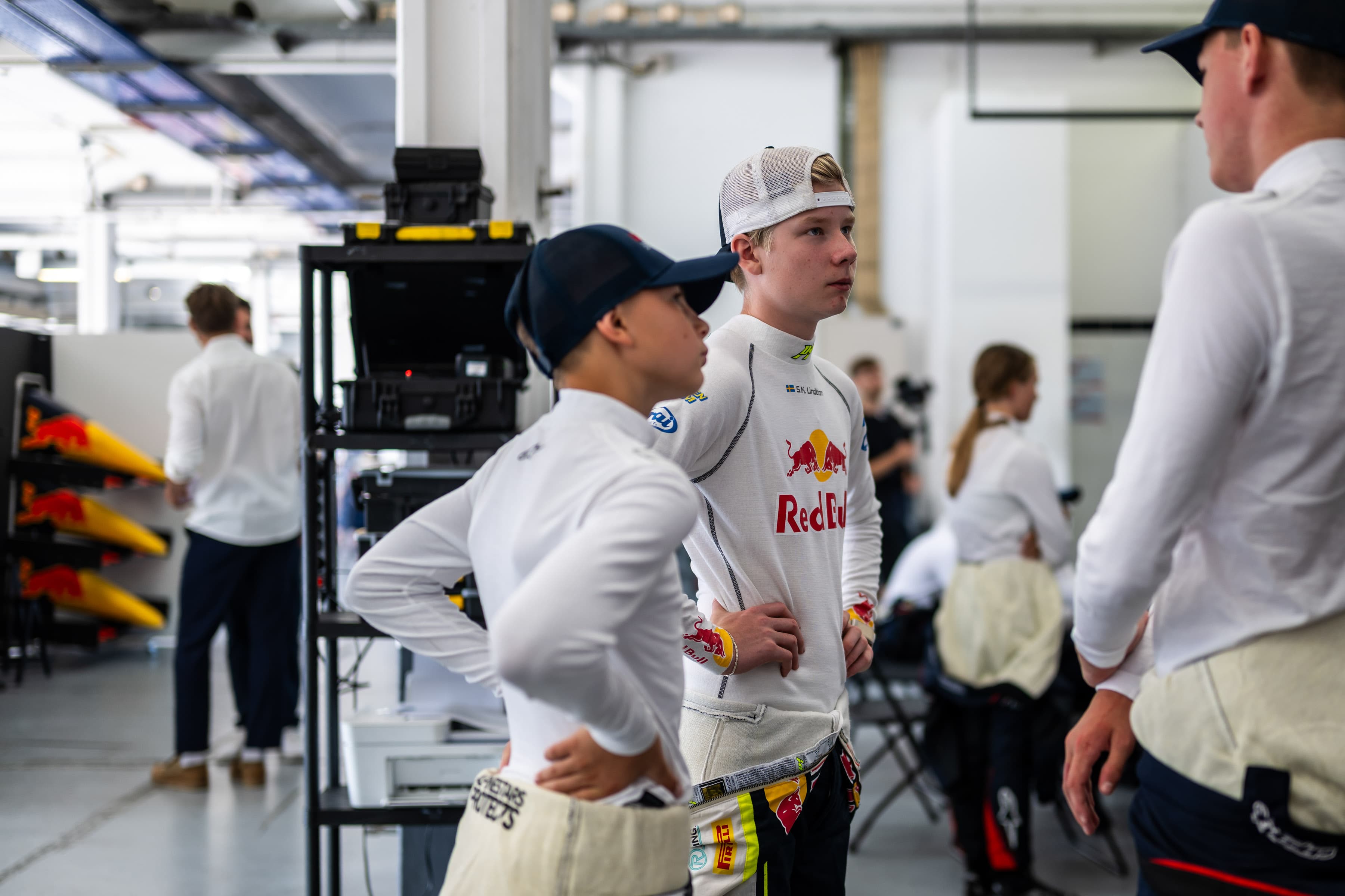Scott Kin Lindblom at Estoril, Portugal, during Red Bull Driver Search 2025. Photo: Joerg Mitter