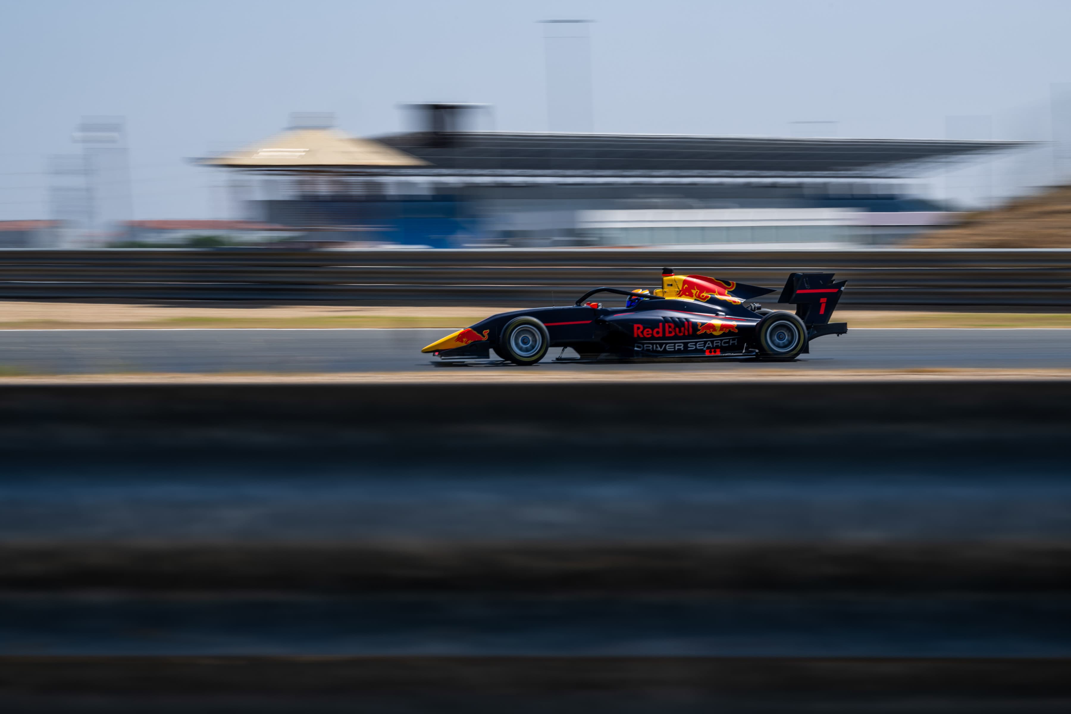 Scott Kin Lindblom testing FIA F3 at Estoril, Portugal, during Red Bull Driver Search 2025. Photo: Joerg Mitter