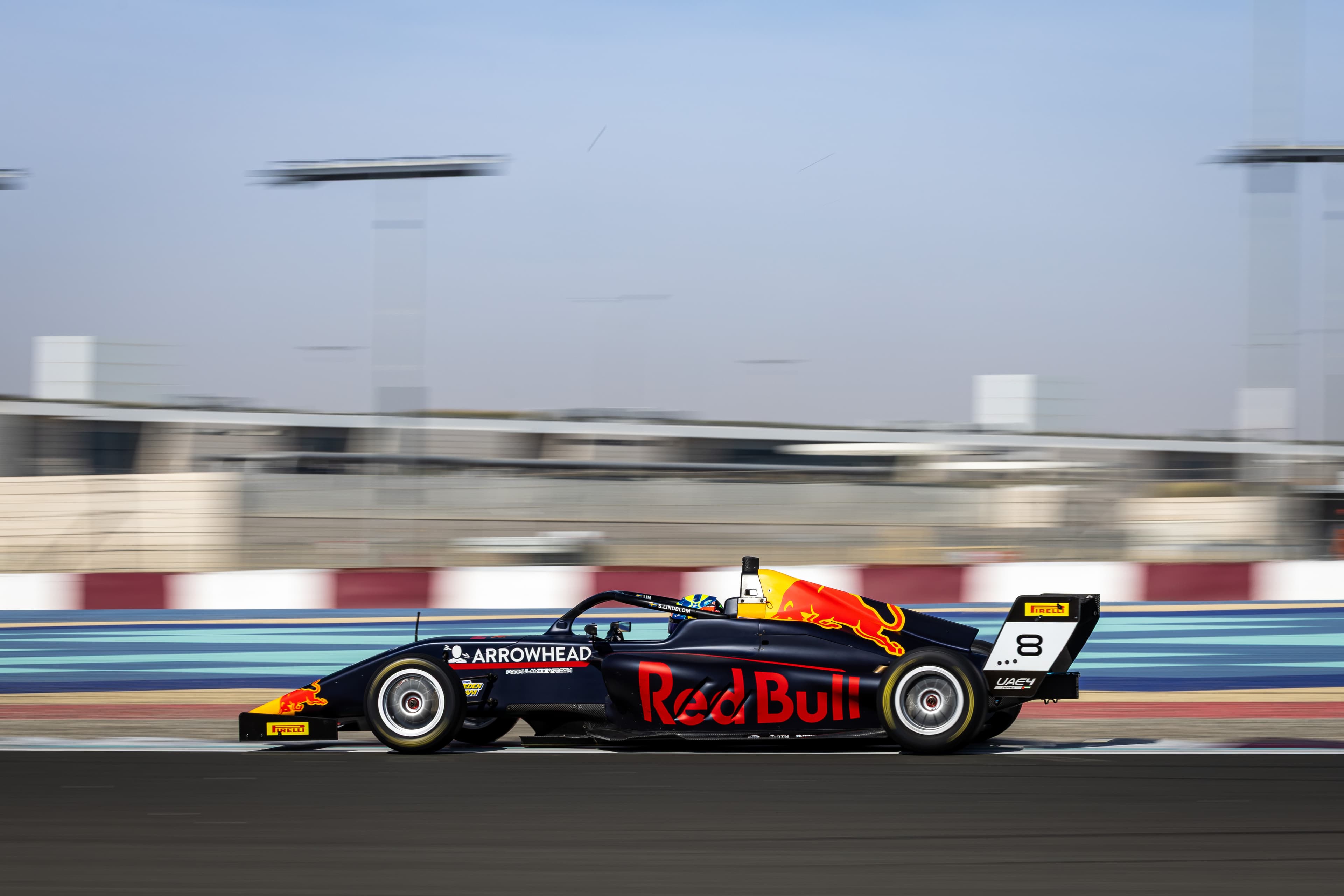 Scott Kin Lindblom, Hitech, Red Bull Junior Team. UAE4 Championship 2026, Rd 4, Lusail International Circuit, Qatar. Photo: Dutch Photo Agency