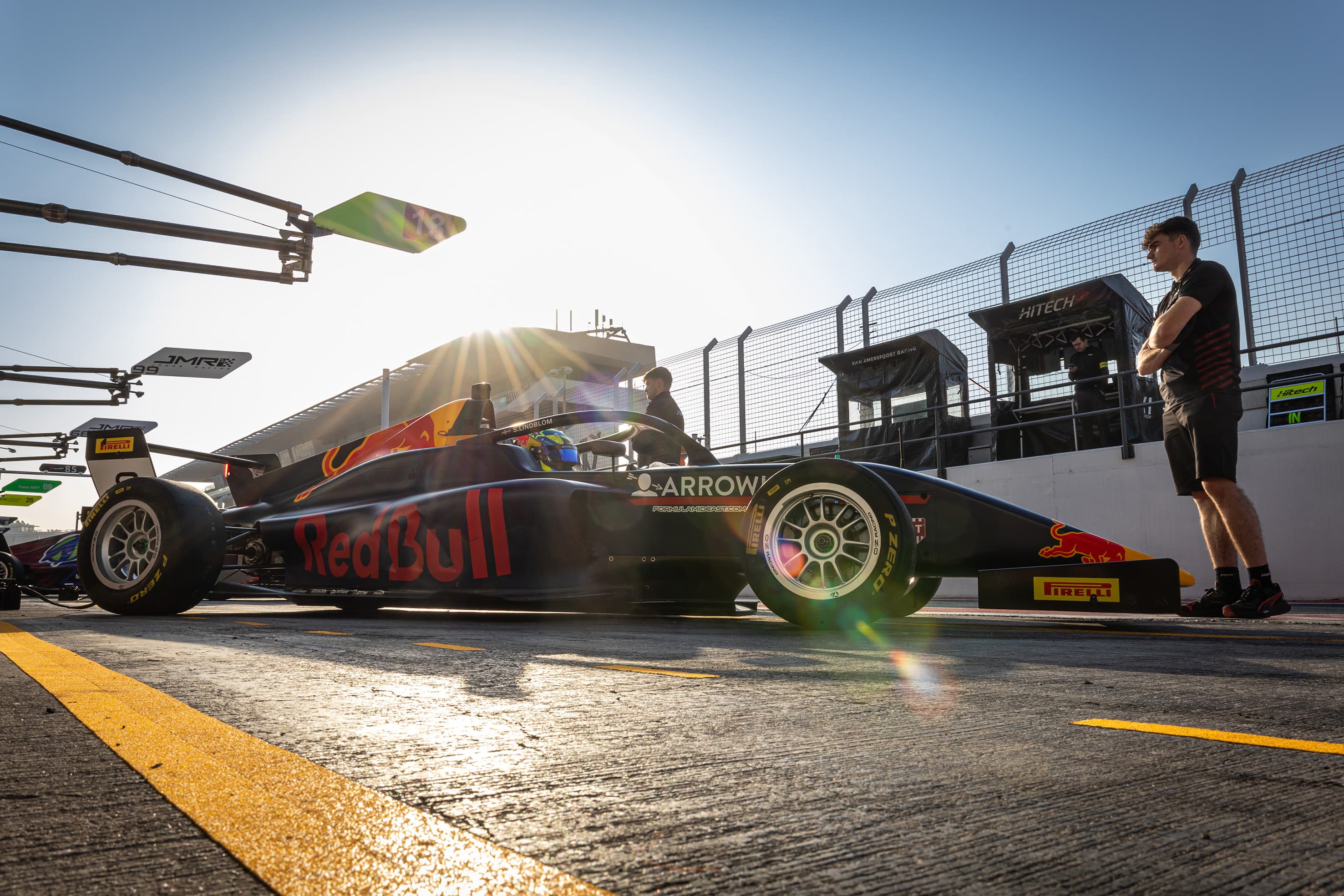 Scott Kin Lindblom, Hitech, Dubai Autodrome. UAE4 2026, Rd 3. Photo: Dutch Photo Agency