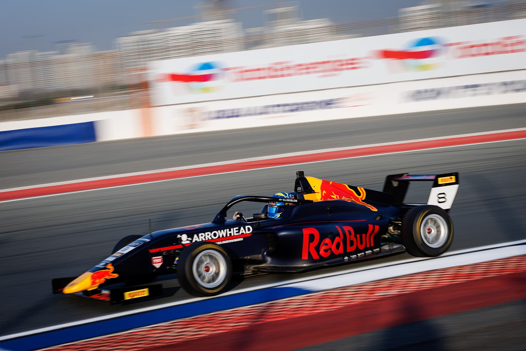 Scott Kin Lindblom, Hitech, Dubai Autodrome. UAE4 2026, Rd 3. Photo: Dutch Photo Agency