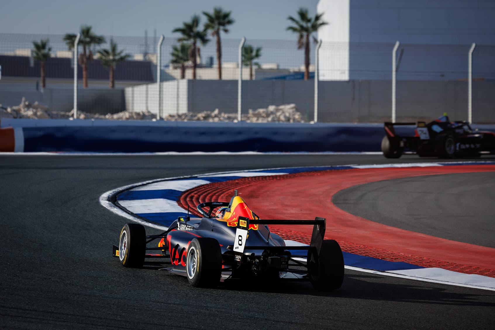 Scott Kin Lindblom, Hitech, Dubai Autodrome. UAE4 2026, Rd 3. Photo: Dutch Photo Agency