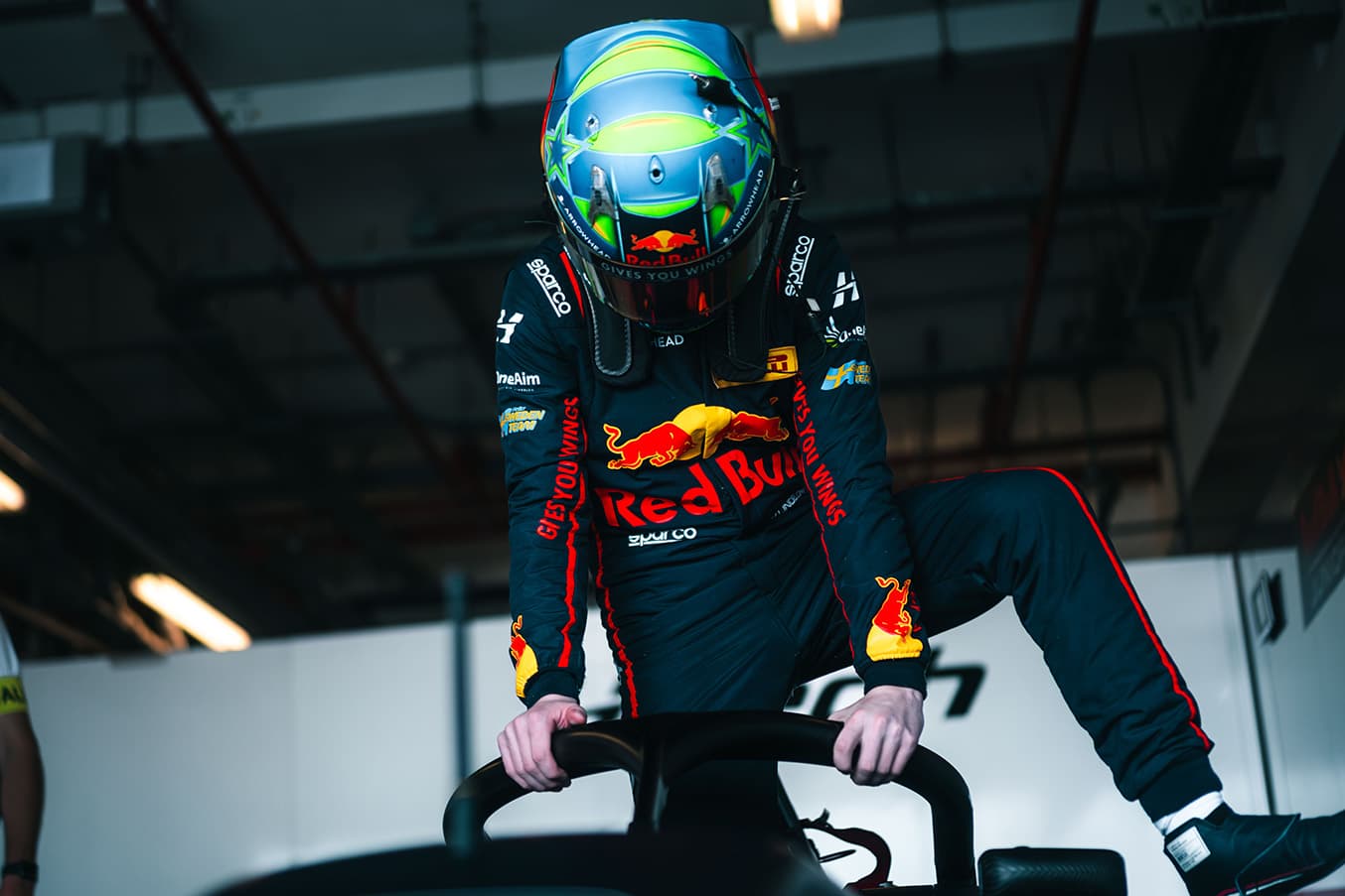 Scott Kin Lindblom, Hitech, Yas Island, Abu Dhabi, UAE F4 Trophy 2025, Rd 2. Photo: Rasmus Paavola