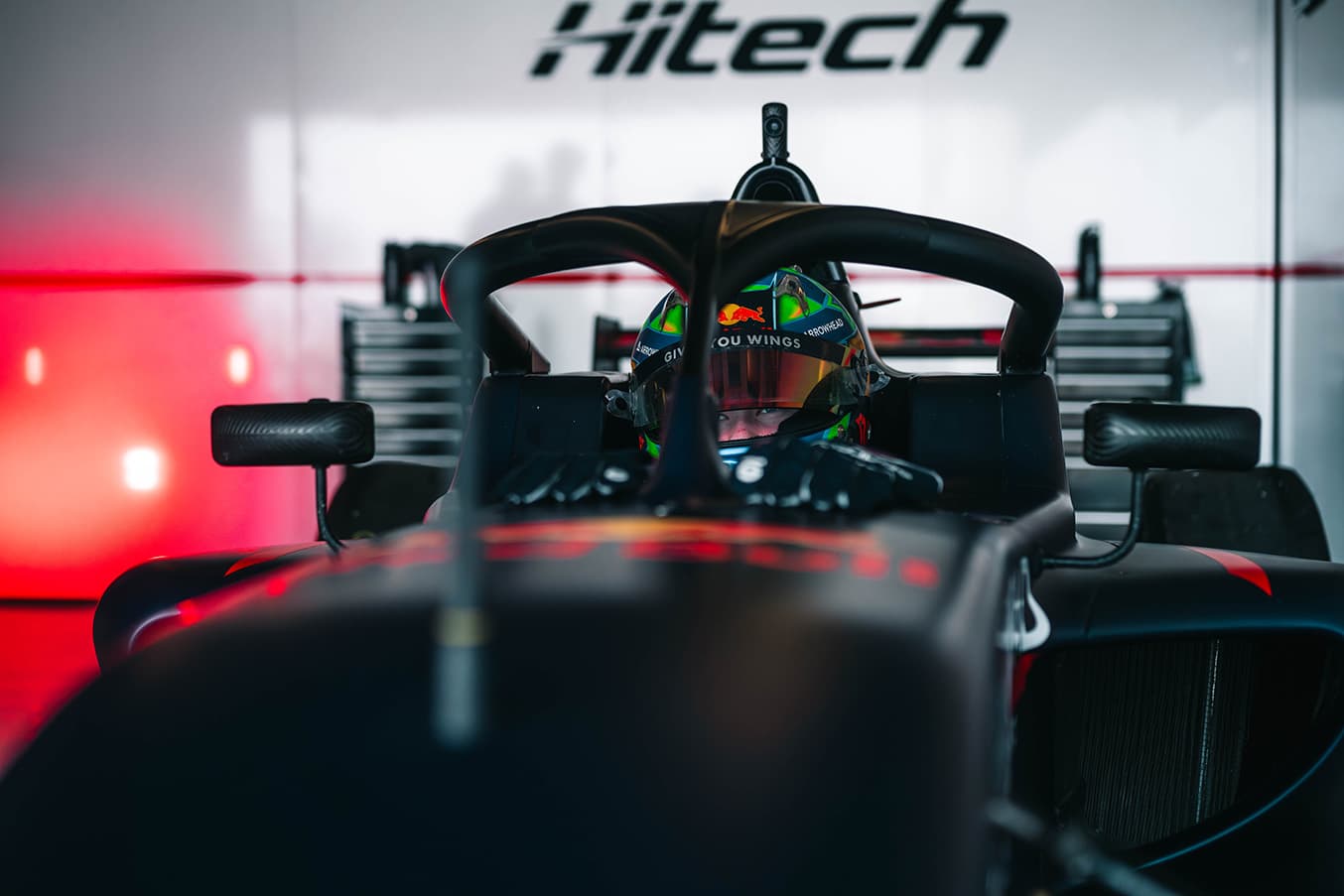 Scott Kin Lindblom, Hitech, Yas Island, Abu Dhabi, UAE F4 Trophy 2025, Rd 2. Photo: Rasmus Paavola