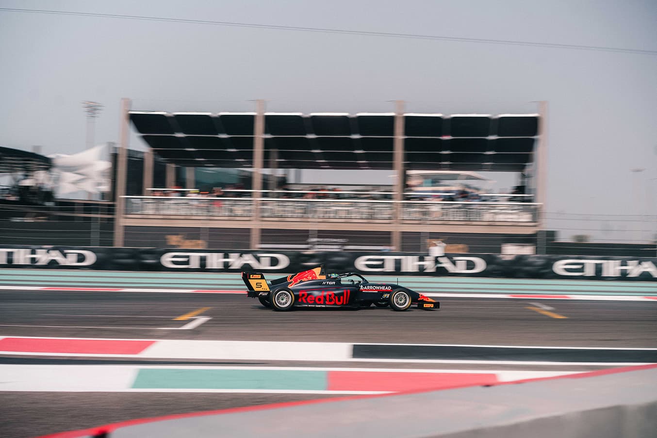 Scott Kin Lindblom, Hitech, Yas Island, Abu Dhabi, UAE F4 Trophy 2025, Rd 2. Photo: Rasmus Paavola