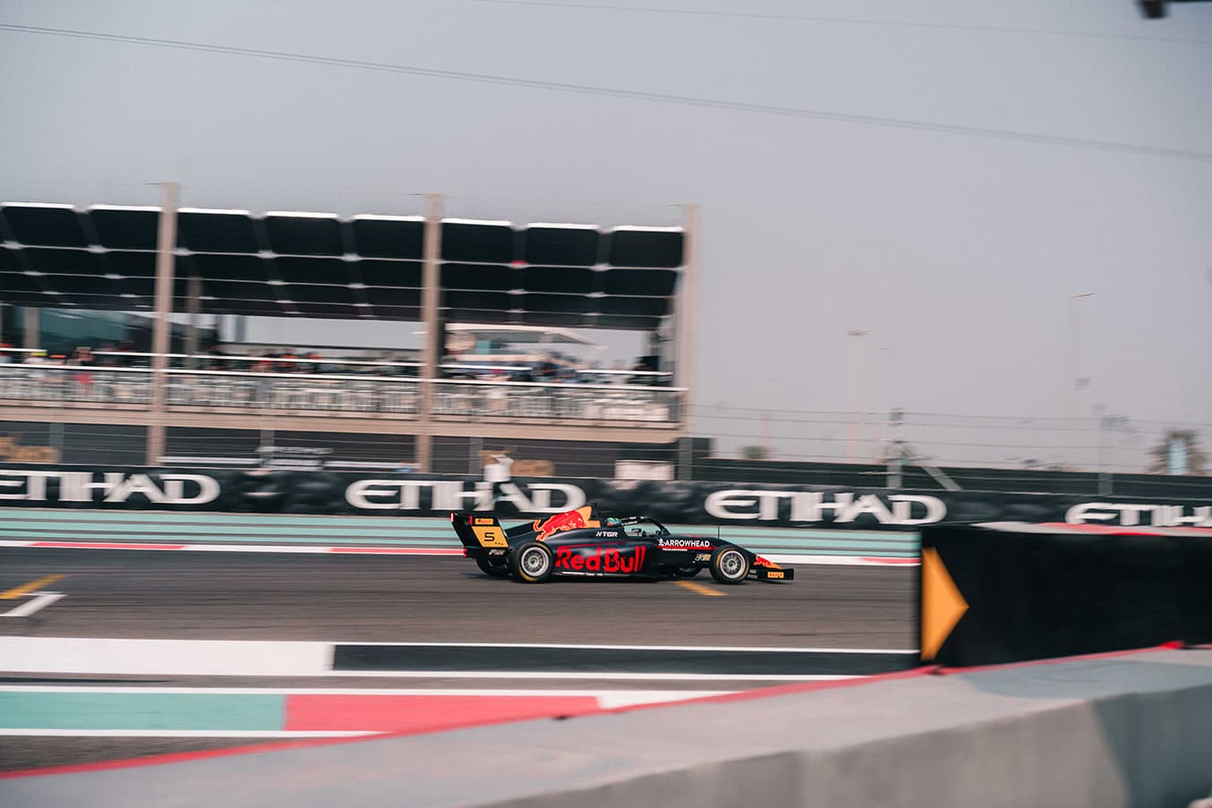 Scott Kin Lindblom, Hitech, Yas Island, Abu Dhabi, UAE F4 Trophy 2025, Rd 2. Photo: Rasmus Paavola