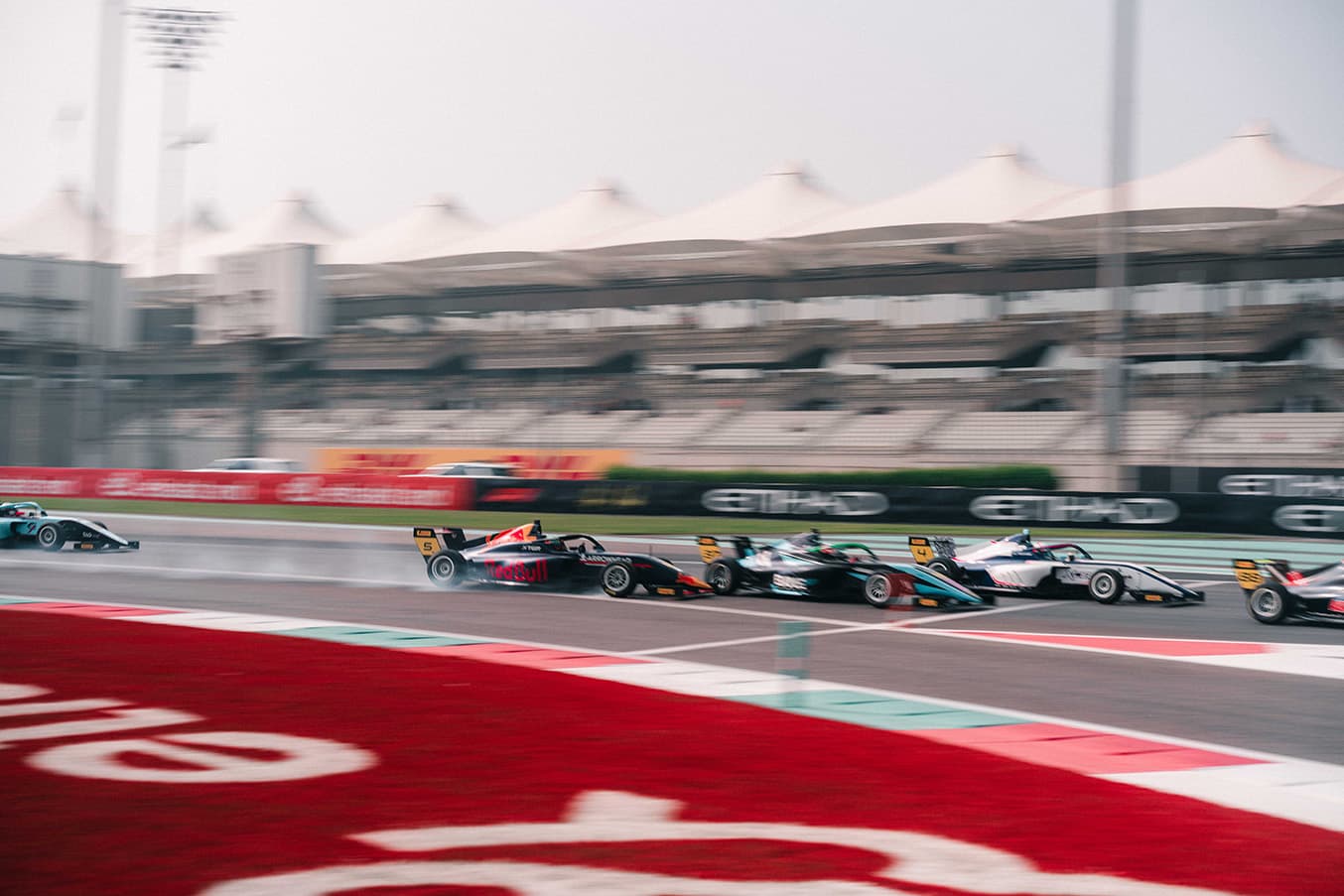 Scott Kin Lindblom, Hitech, Yas Island, Abu Dhabi, UAE F4 Trophy 2025, Rd 2. Photo: Rasmus Paavola