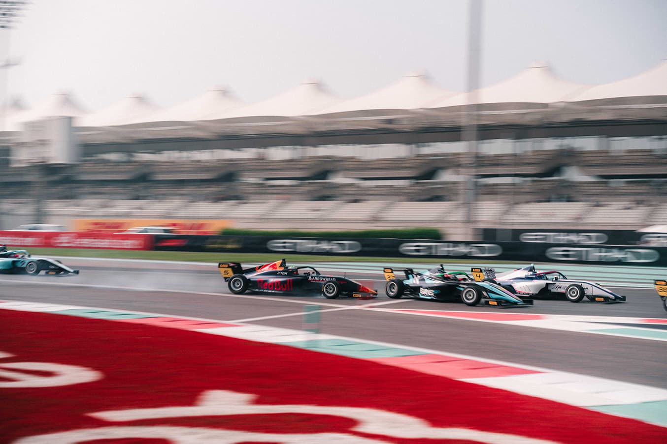 Scott Kin Lindblom, Hitech, Yas Island, Abu Dhabi, UAE F4 Trophy 2025, Rd 2. Photo: Rasmus Paavola