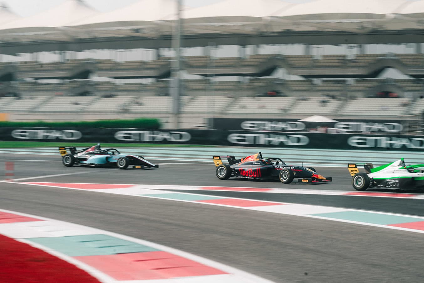 Scott Kin Lindblom, Hitech, Yas Island, Abu Dhabi, UAE F4 Trophy 2025, Rd 2. Photo: Rasmus Paavola