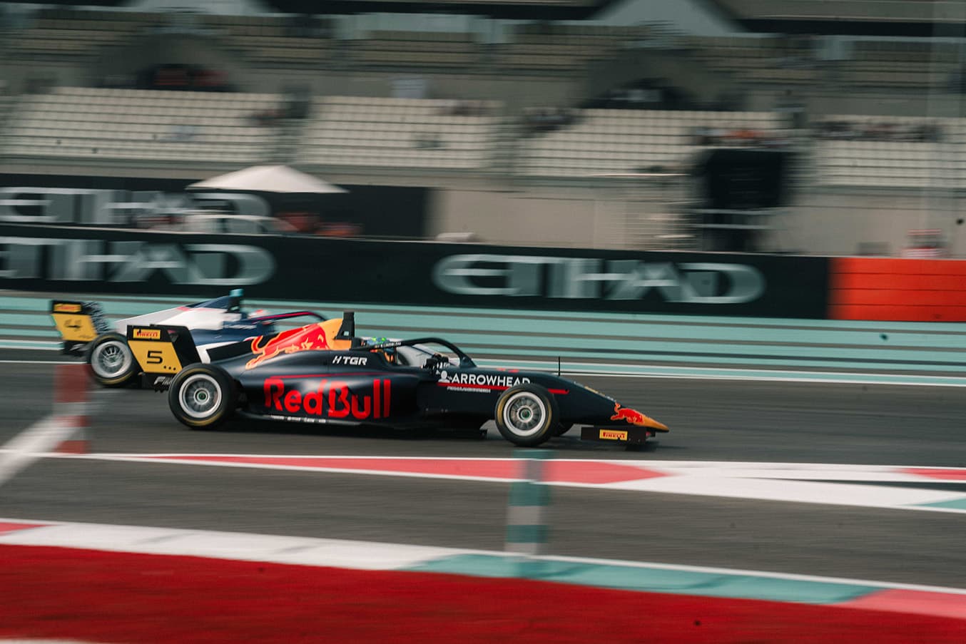 Scott Kin Lindblom, Hitech, Yas Island, Abu Dhabi, UAE F4 Trophy 2025, Rd 2. Photo: Rasmus Paavola