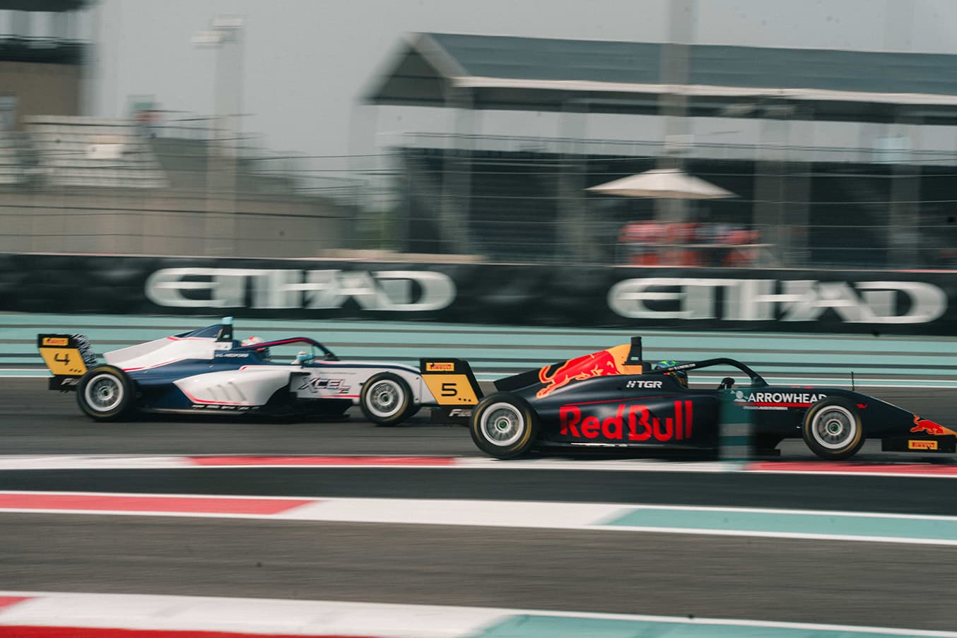 Scott Kin Lindblom, Hitech, Yas Island, Abu Dhabi, UAE F4 Trophy 2025, Rd 2. Photo: Rasmus Paavola