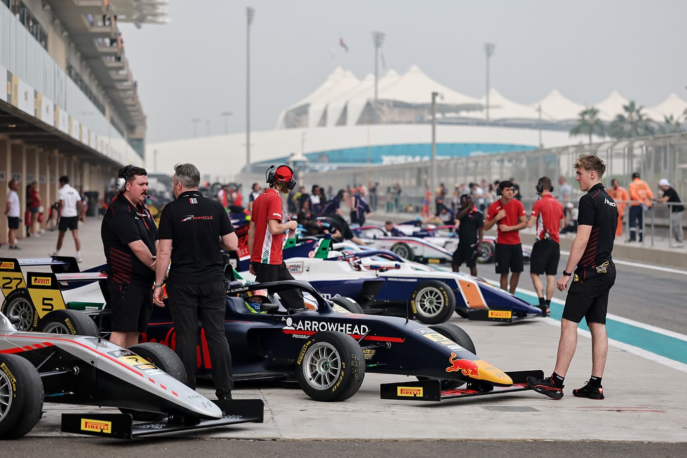 Scott Kin Lindblom, Hitech, Yas Island, Abu Dhabi, UAE F4 Trophy 2025, Rd 2. Photo: UAE F4 Trophy