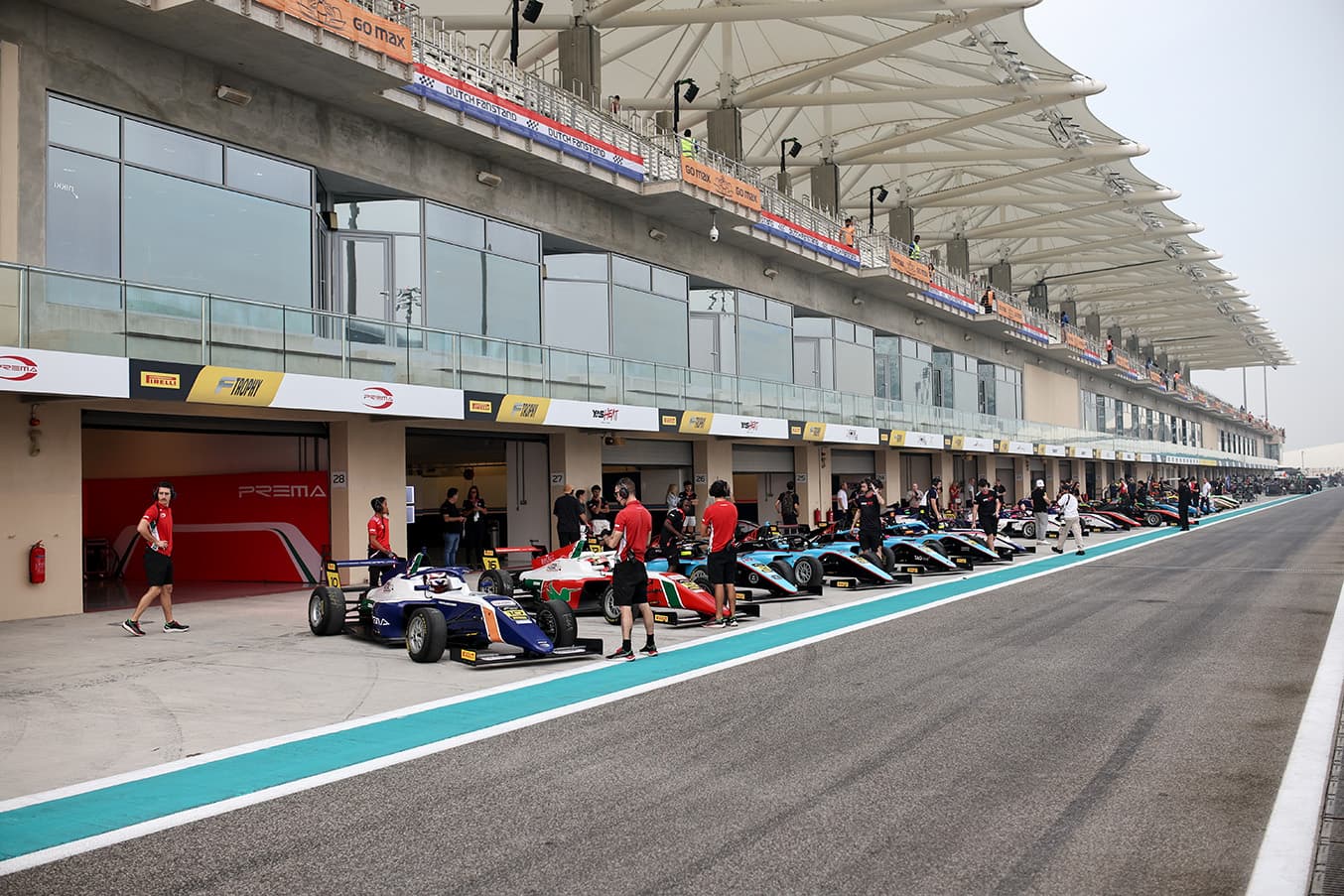 Scott Kin Lindblom, Hitech, Yas Island, Abu Dhabi, UAE F4 Trophy 2025, Rd 2. Photo: UAE F4 Trophy