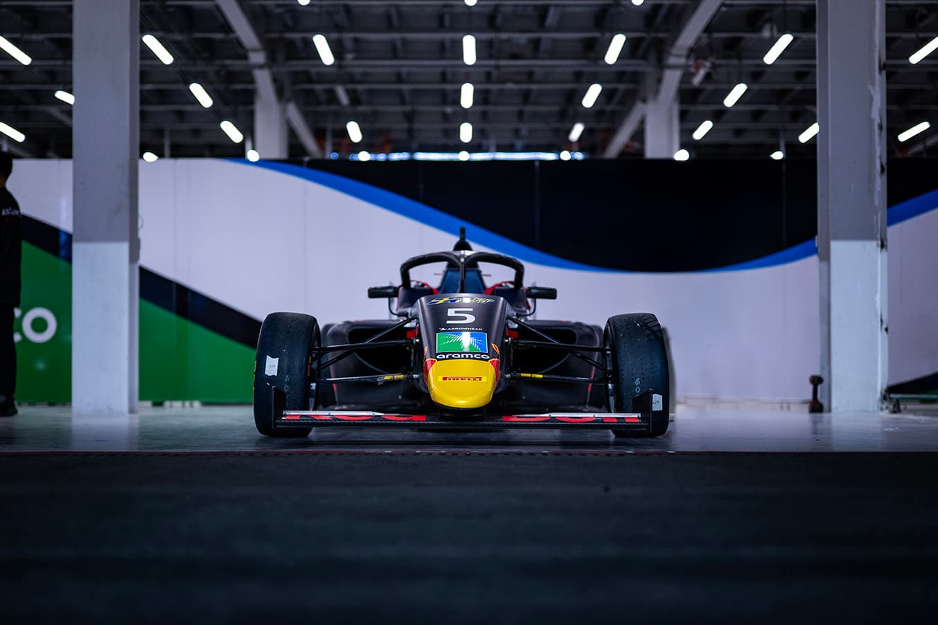 First win in F4. Scott Kin Lindblom Red Bull Junior Driver wins at Jeddah Corniche Circuit in the F4 Saudi Arabian Championship 11 Nov 2025. Photo: Akl Yazbeck/F4 Saudi Arabia