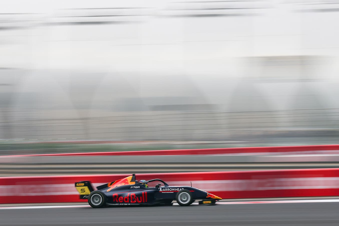 Scott Kin Lindblom, Hitech, Yas Island, Abu Dhabi, UAE F4 Trophy 2025, Rd 2. Photo: UAE F4 Trophy