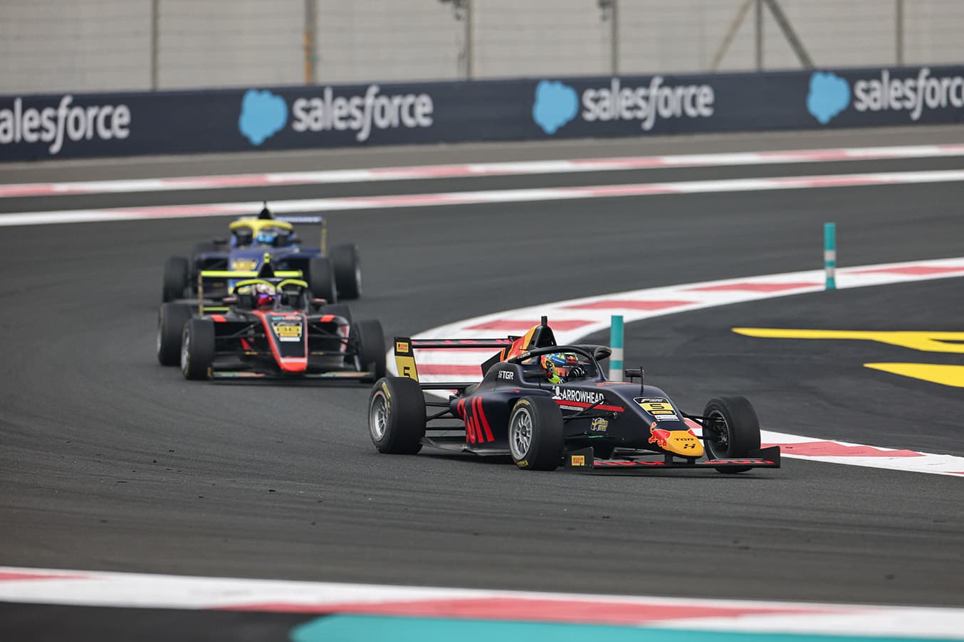 Scott Kin Lindblom, Hitech, Yas Island, Abu Dhabi, UAE F4 Trophy 2025, Rd 2. Photo: UAE F4 Trophy