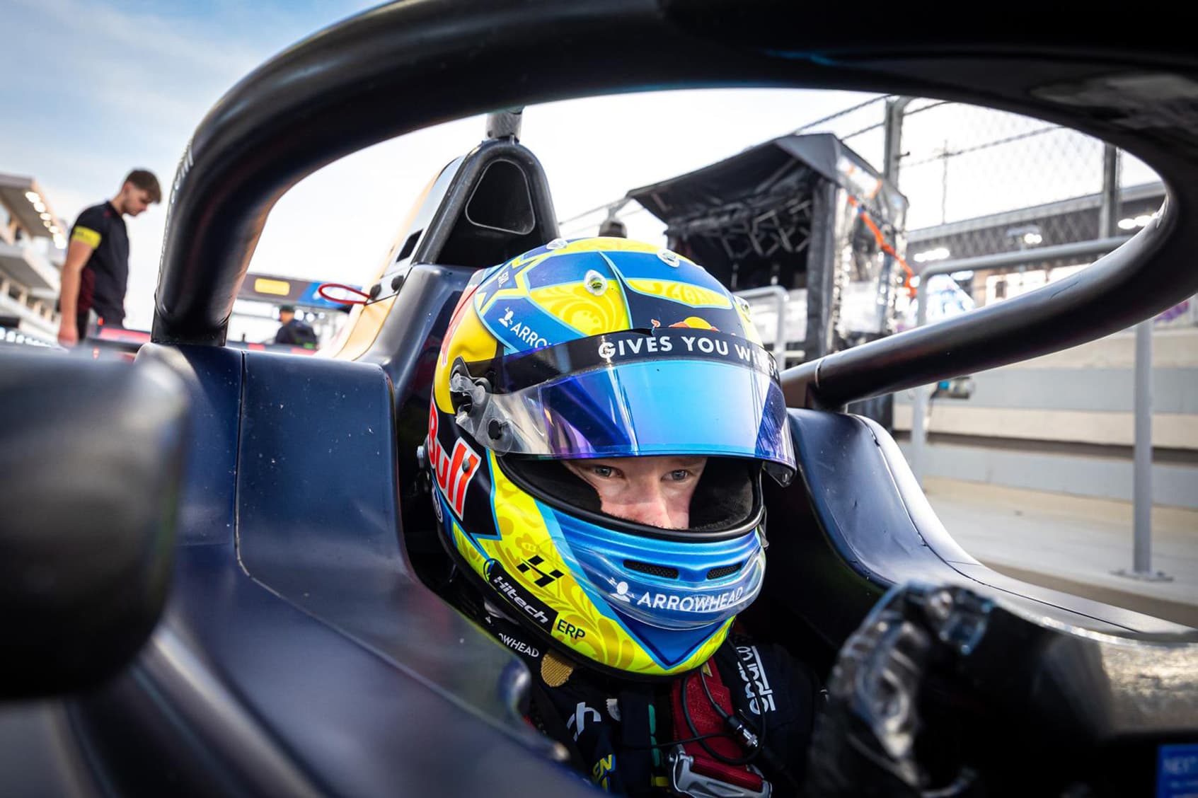 Scott Kin Lindblom, Hitech, Red Bull Junior Team. UAE4 Championship 2026, Rd 4, Lusail International Circuit, Qatar. Photo: Dutch Photo Agency