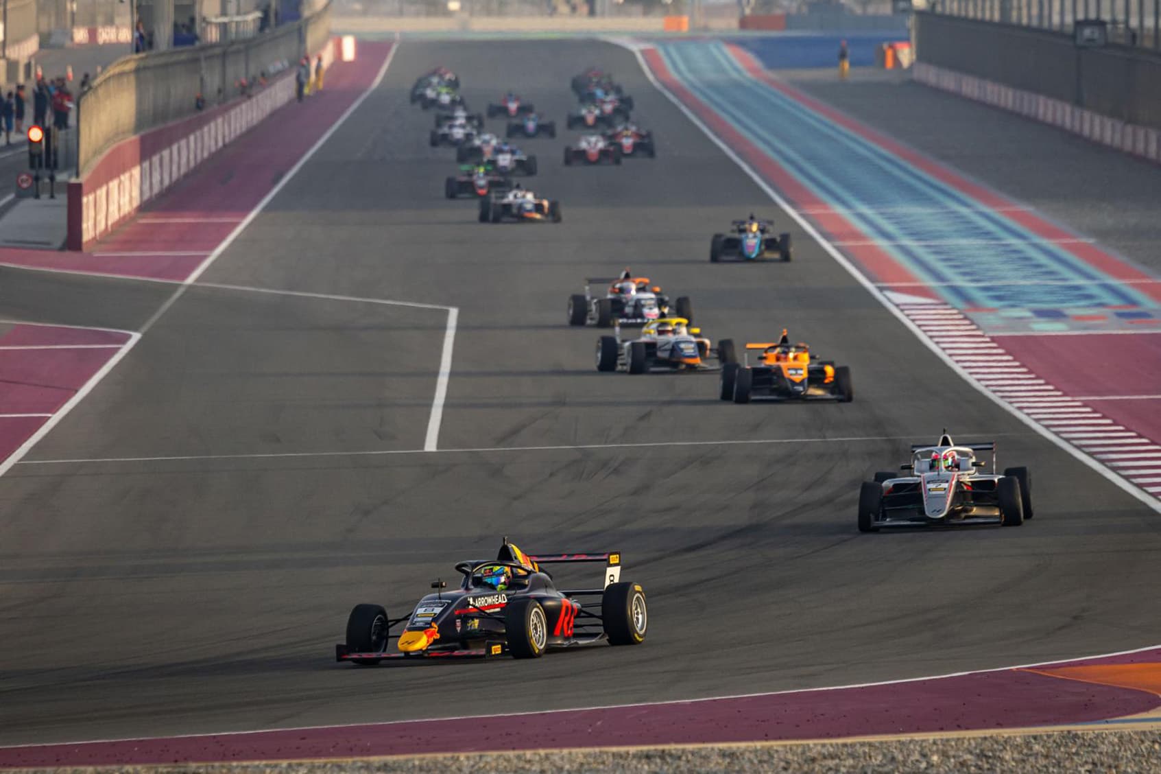 Scott Kin Lindblom, Hitech, Red Bull Junior Team. UAE4 Championship 2026, Rd 4, Lusail International Circuit, Qatar. Photo: Dutch Photo Agency
