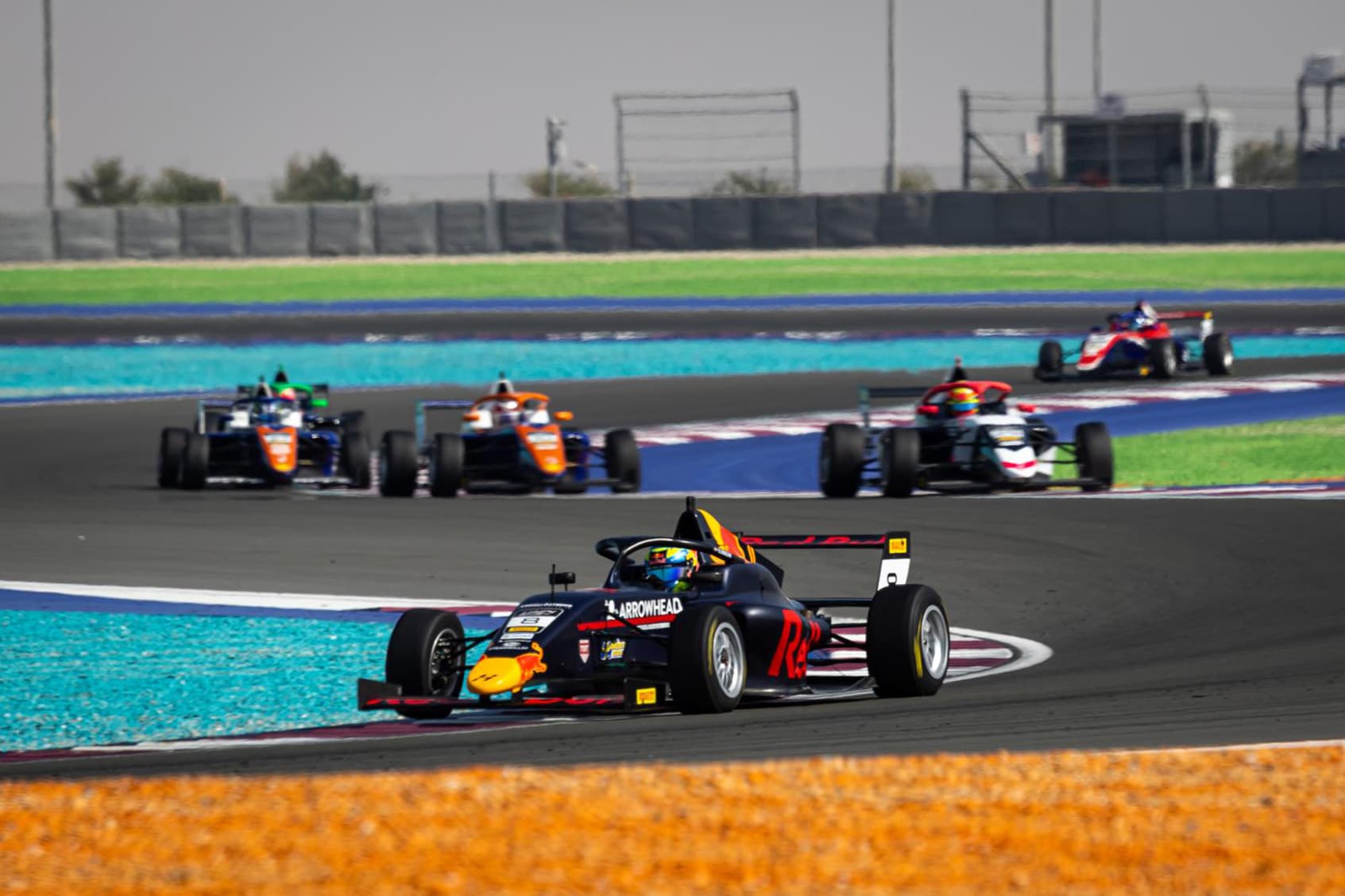 Scott Kin Lindblom, Hitech, Red Bull Junior Team. UAE4 Championship 2026, Rd 4, Lusail International Circuit, Qatar. Photo: Dutch Photo Agency