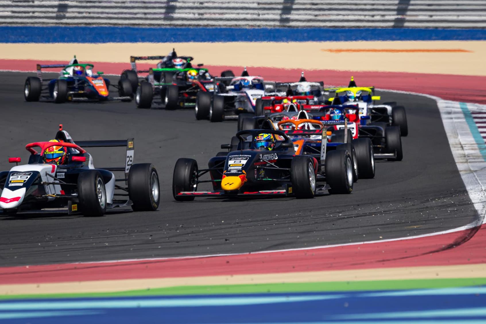 Scott Kin Lindblom, Hitech, Red Bull Junior Team. UAE4 Championship 2026, Rd 4, Lusail International Circuit, Qatar. Photo: Dutch Photo Agency