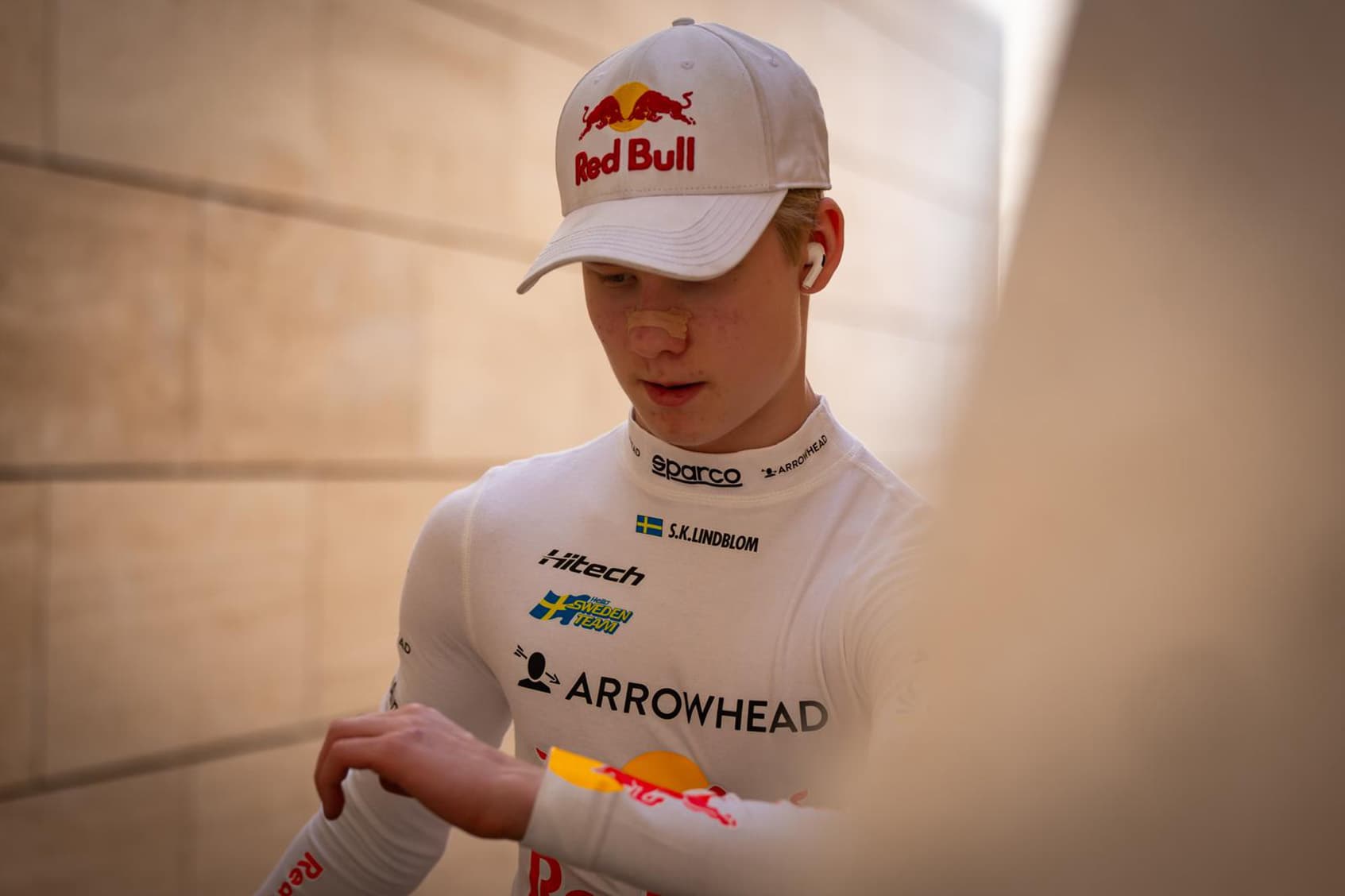 Scott Kin Lindblom, Hitech, Red Bull Junior Team. UAE4 Championship 2026, Rd 4, Lusail International Circuit, Qatar. Photo: Dutch Photo Agency