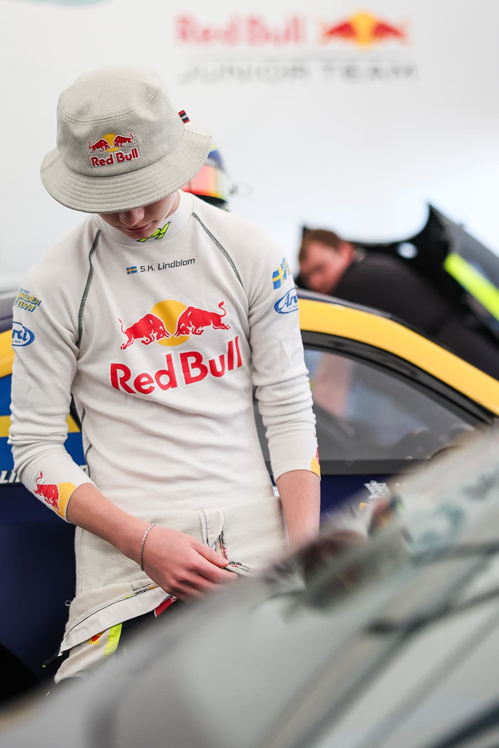 Scott Kin Lindblom at Brands Hatch, UK. Ginetta Junior Championship 2025. Photo: Jakob Ebrey Photography