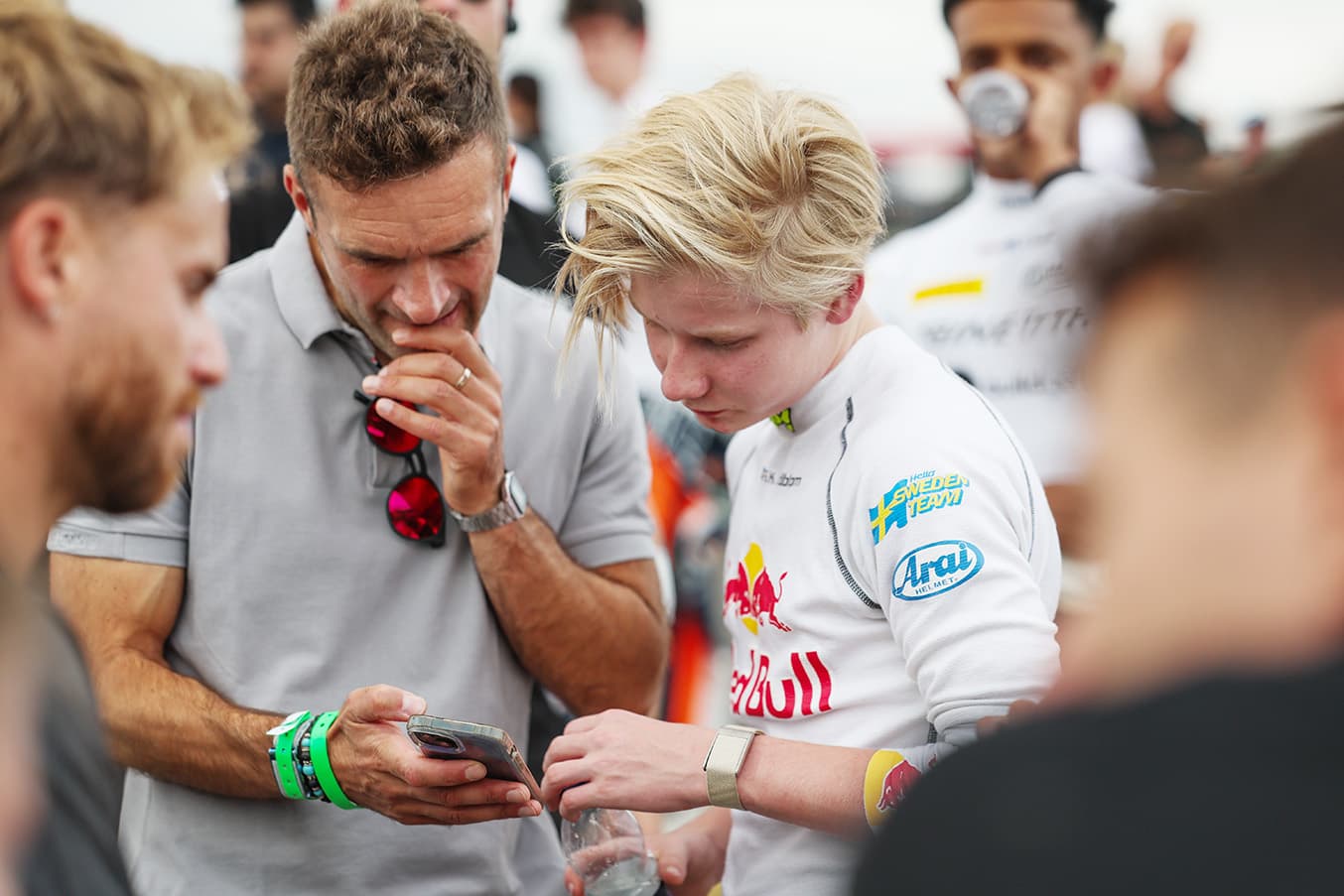 Scott Kin Lindblom at Brands Hatch, UK. Ginetta Junior Championship 2025. Photo: Jakob Ebrey Photography