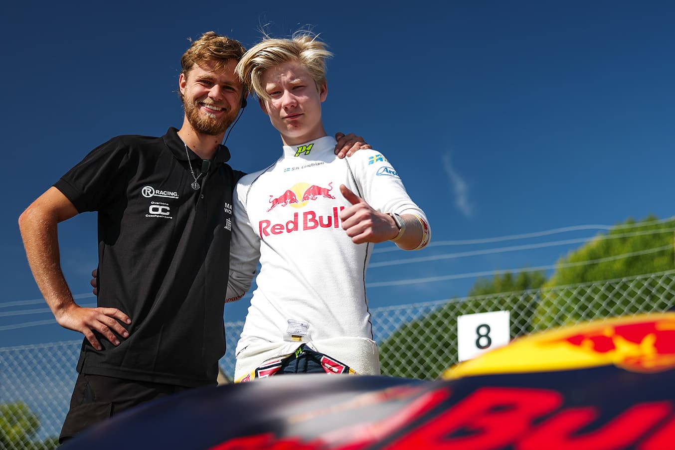 Scott Kin Lindblom at Brands Hatch, UK. Ginetta Junior Championship 2025. Photo: Jakob Ebrey Photography