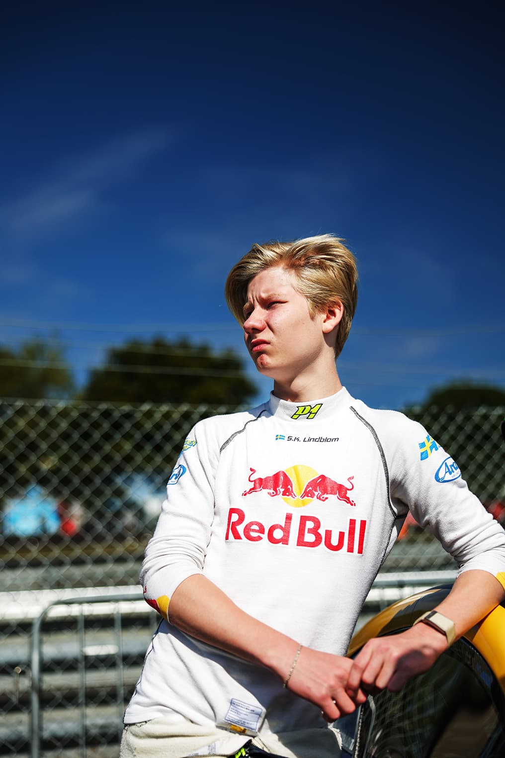 Scott Kin Lindblom at Brands Hatch, UK. Ginetta Junior Championship 2025. Photo: Jakob Ebrey Photography