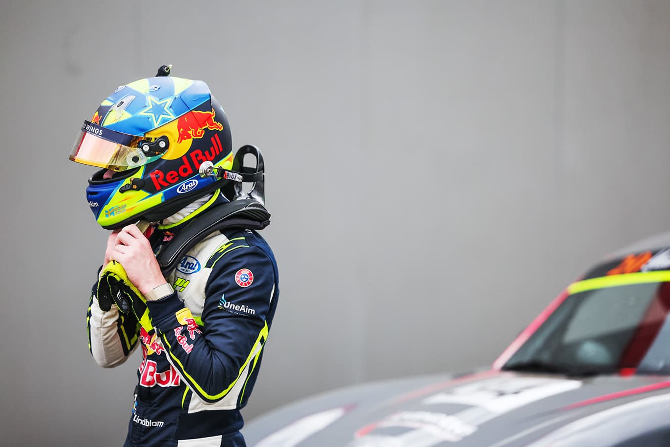 Scott Kin Lindblom at Brands Hatch, UK. Ginetta Junior Championship 2025. Photo: Jakob Ebrey Photography