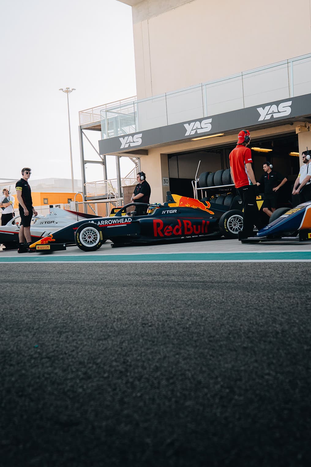 Scott Kin Lindblom, Hitech, Yas Island, Abu Dhabi, UAE F4 Trophy 2025, Rd 3. Photo: Connor Botha
