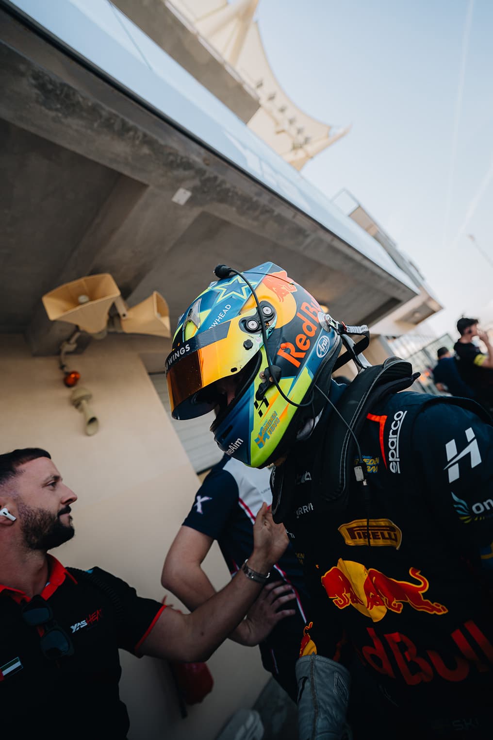 Scott Kin Lindblom, Hitech, Yas Island, Abu Dhabi, UAE F4 Trophy 2025, Rd 3. Photo: Connor Botha