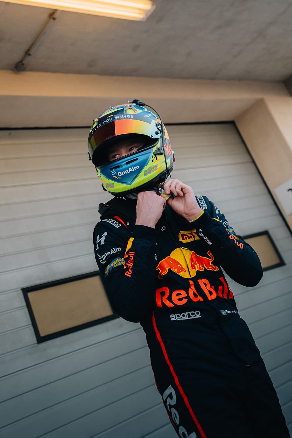 Scott Kin Lindblom, Hitech, Yas Island, Abu Dhabi, UAE F4 Trophy 2025, Rd 3. Photo: Connor Botha