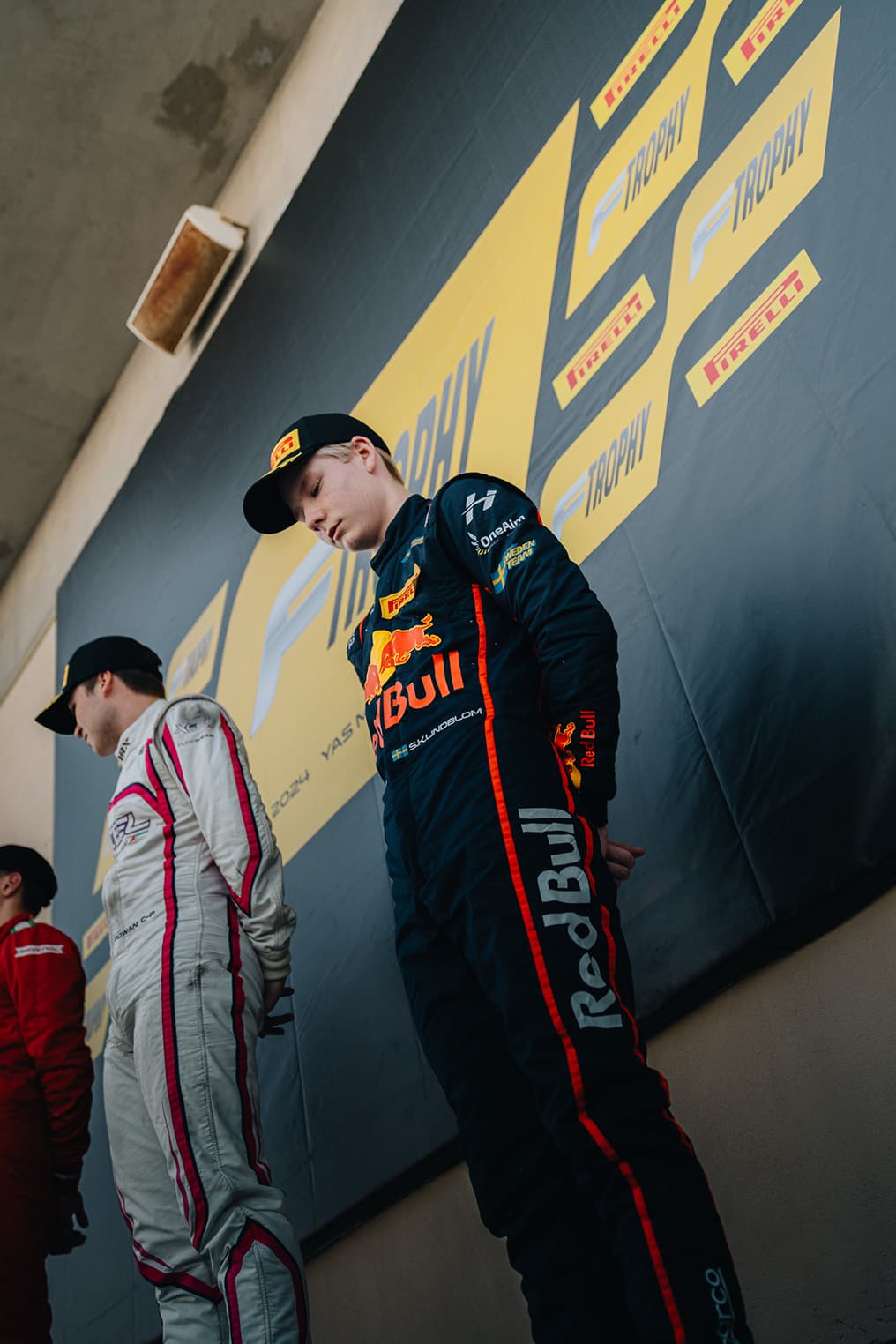 Scott Kin Lindblom, Hitech, Yas Island, Abu Dhabi, UAE F4 Trophy 2025, Rd 3. Photo: Connor Botha