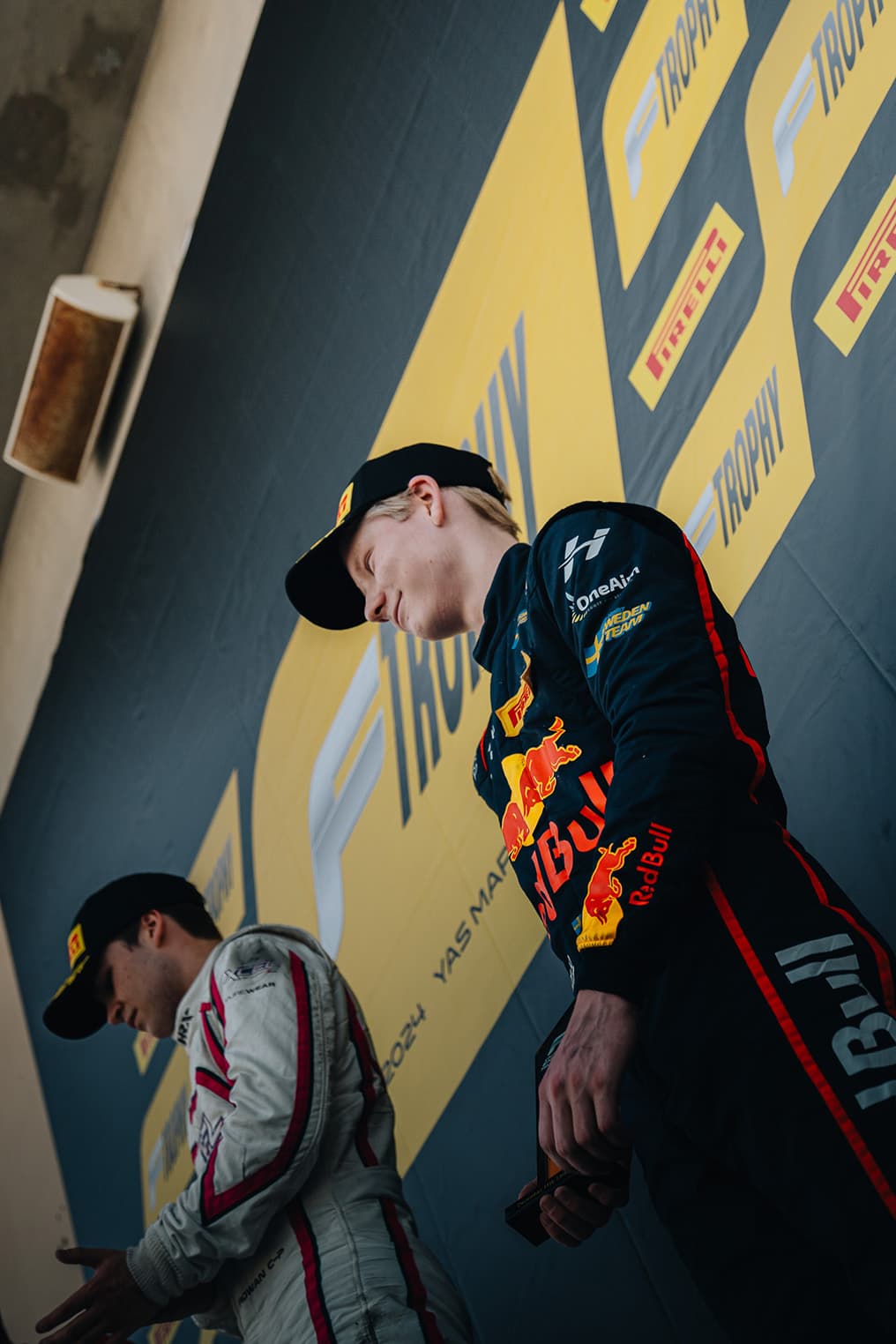 Scott Kin Lindblom, Hitech, Yas Island, Abu Dhabi, UAE F4 Trophy 2025, Rd 3. Photo: Connor Botha