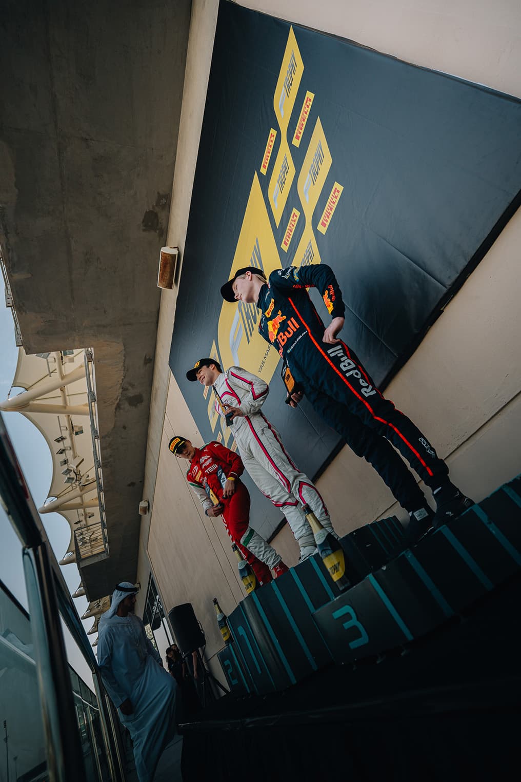 Scott Kin Lindblom, Hitech, Yas Island, Abu Dhabi, UAE F4 Trophy 2025, Rd 3. Photo: Connor Botha