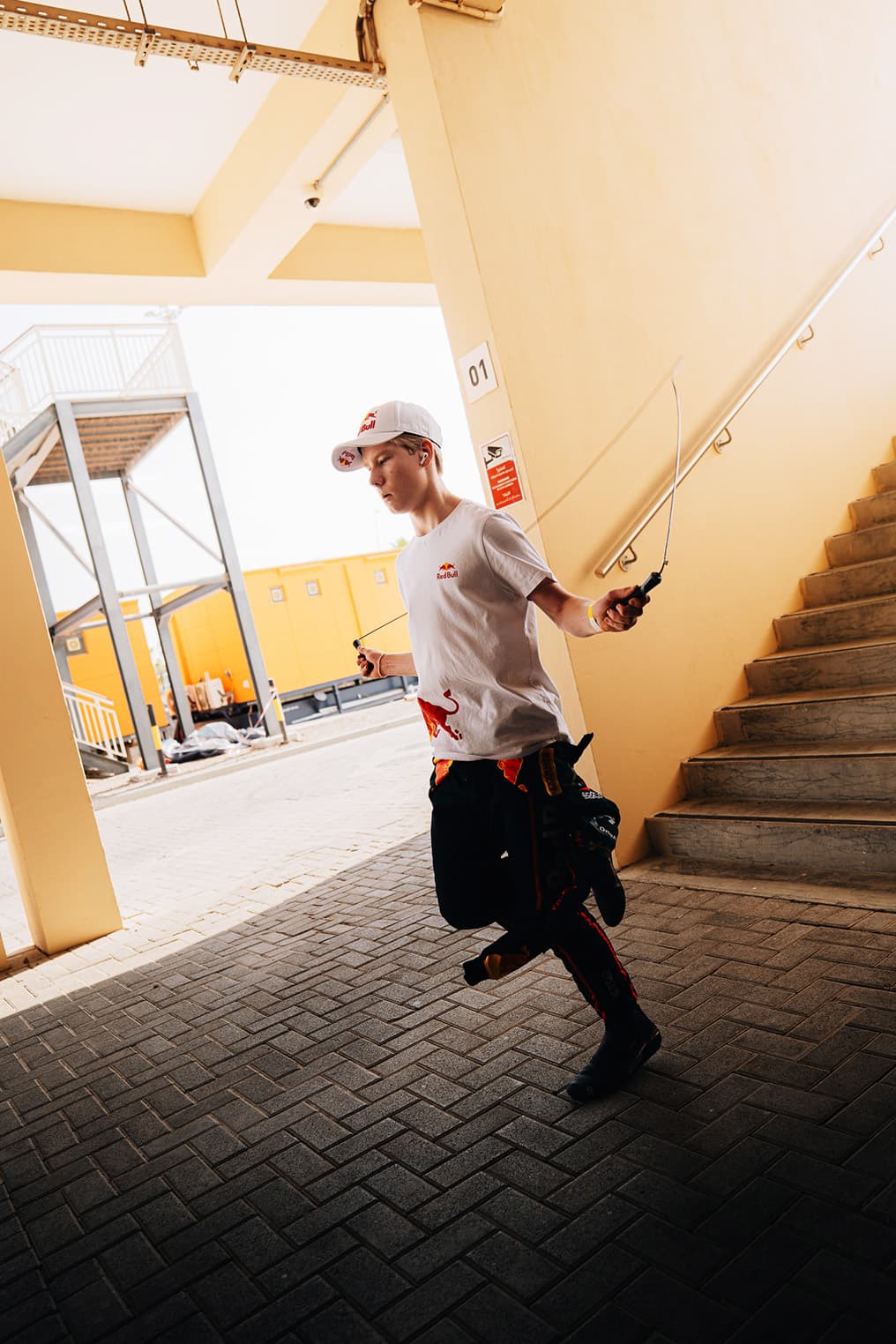 Scott Kin Lindblom, Hitech, Yas Island, Abu Dhabi, UAE F4 Trophy 2025, Rd 3. Photo: Connor Botha