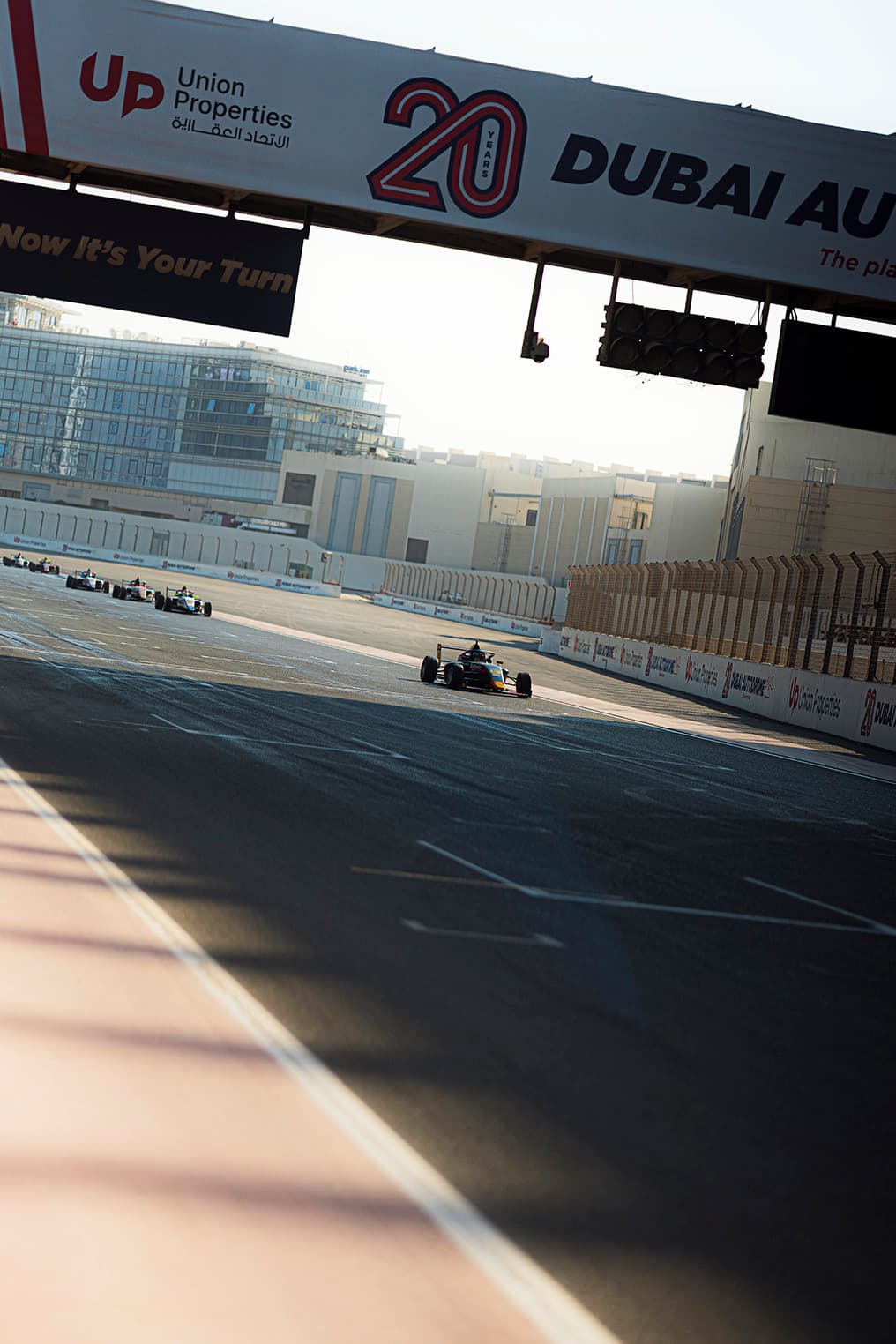 Scott Kin Lindblom, Hitech, Dubai Autodrome. UAE F4 Trophy 2025, Rd 1. Photo: Connor Botha