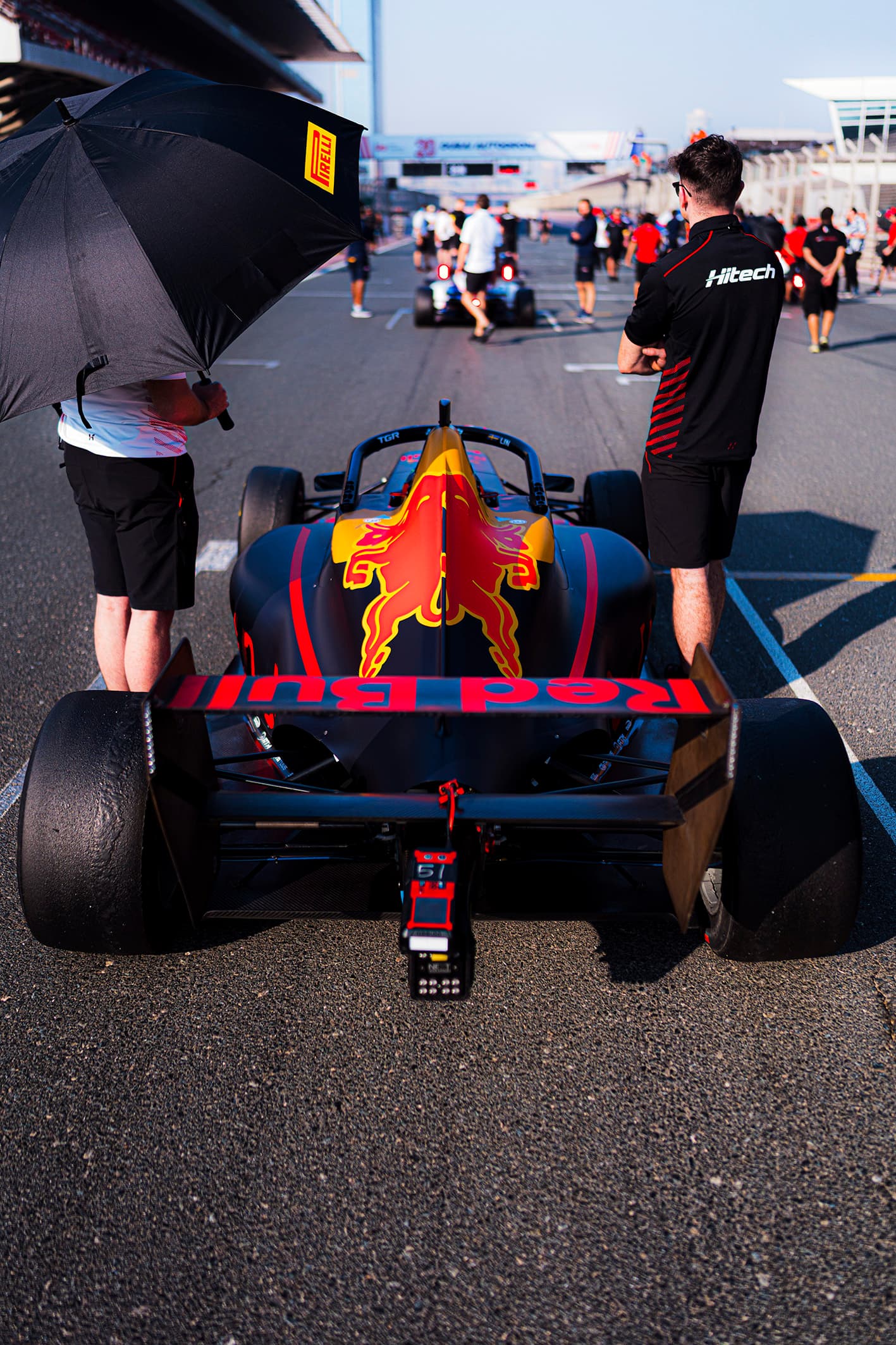 Scott Kin Lindblom, Hitech, Dubai Autodrome. UAE F4 Trophy 2025, Rd 1. Photo: Connor Botha