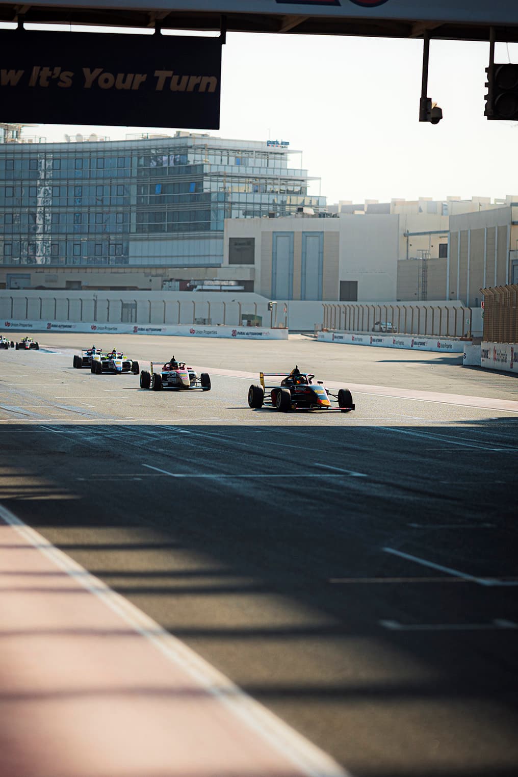 Scott Kin Lindblom, Hitech, Dubai Autodrome. UAE F4 Trophy 2025, Rd 1. Photo: Connor Botha