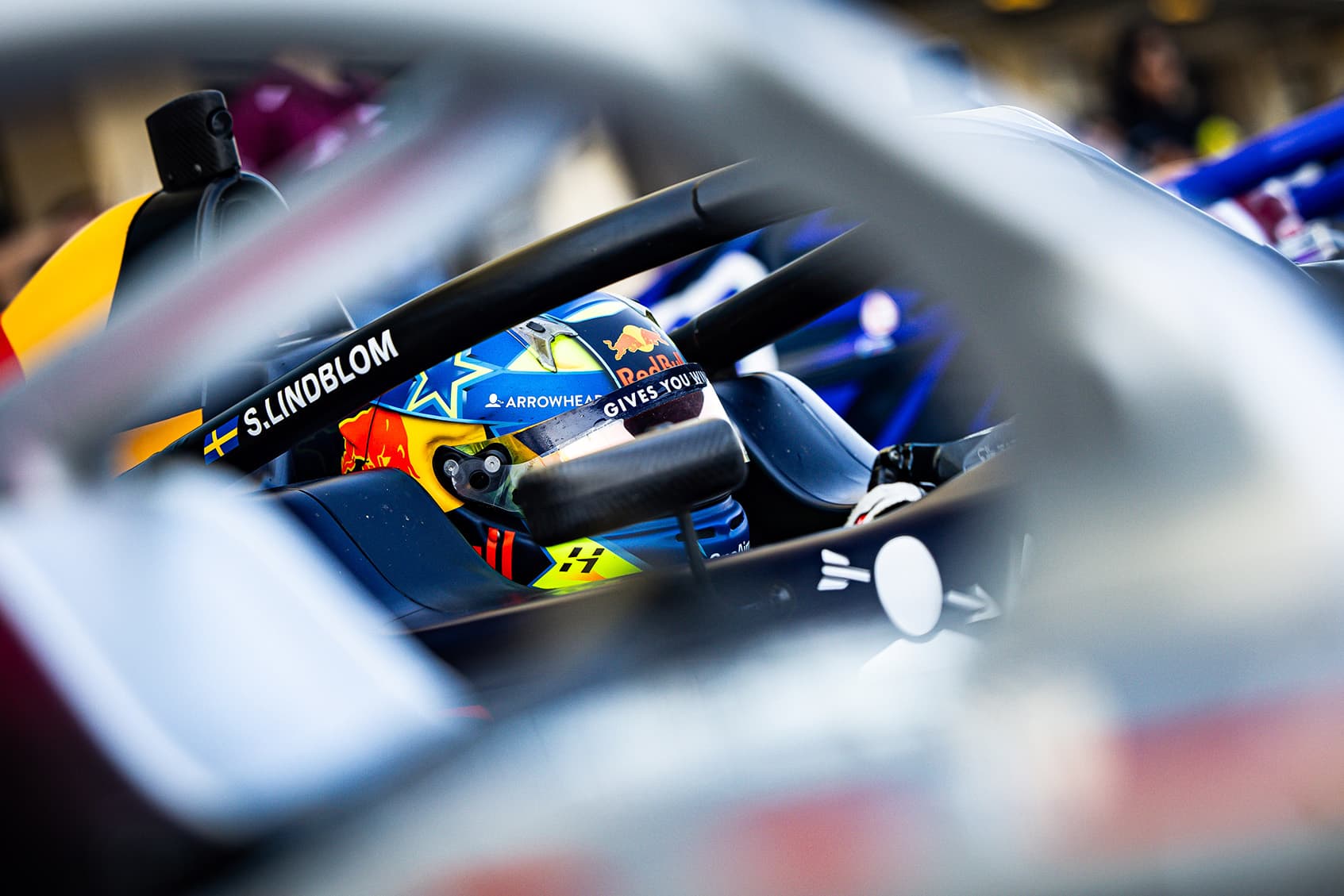 UAE4 Round 1, Abu Dhabi, 16-18 january 2026, Scott Kin Lindblom, Red Bull Junior, Hitech. photo: Dutch Photo Agency