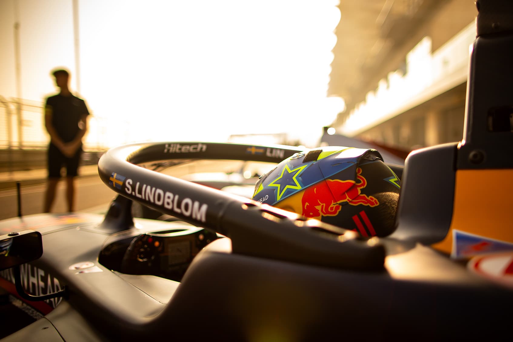 UAE4 Round 1, Abu Dhabi, 16-18 january 2026, Scott Kin Lindblom, Red Bull Junior, Hitech. photo: Dutch Photo Agency