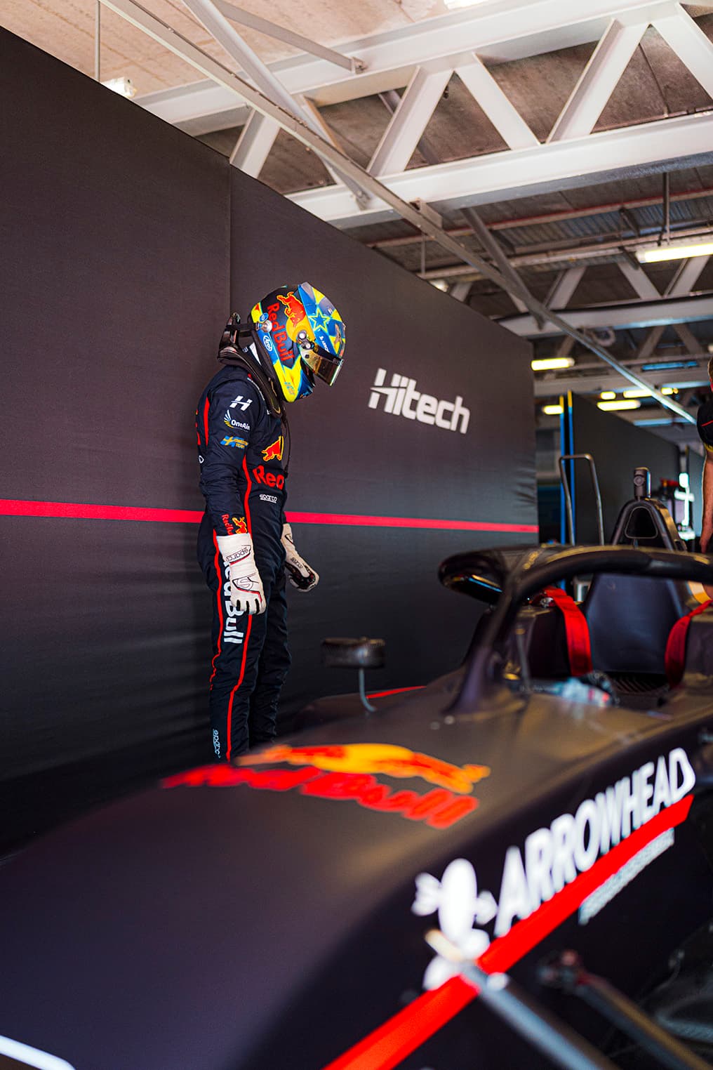 Scott Kin Lindblom, Hitech, Dubai Autodrome. UAE F4 Trophy 2025, Rd 1. Photo: Connor Botha