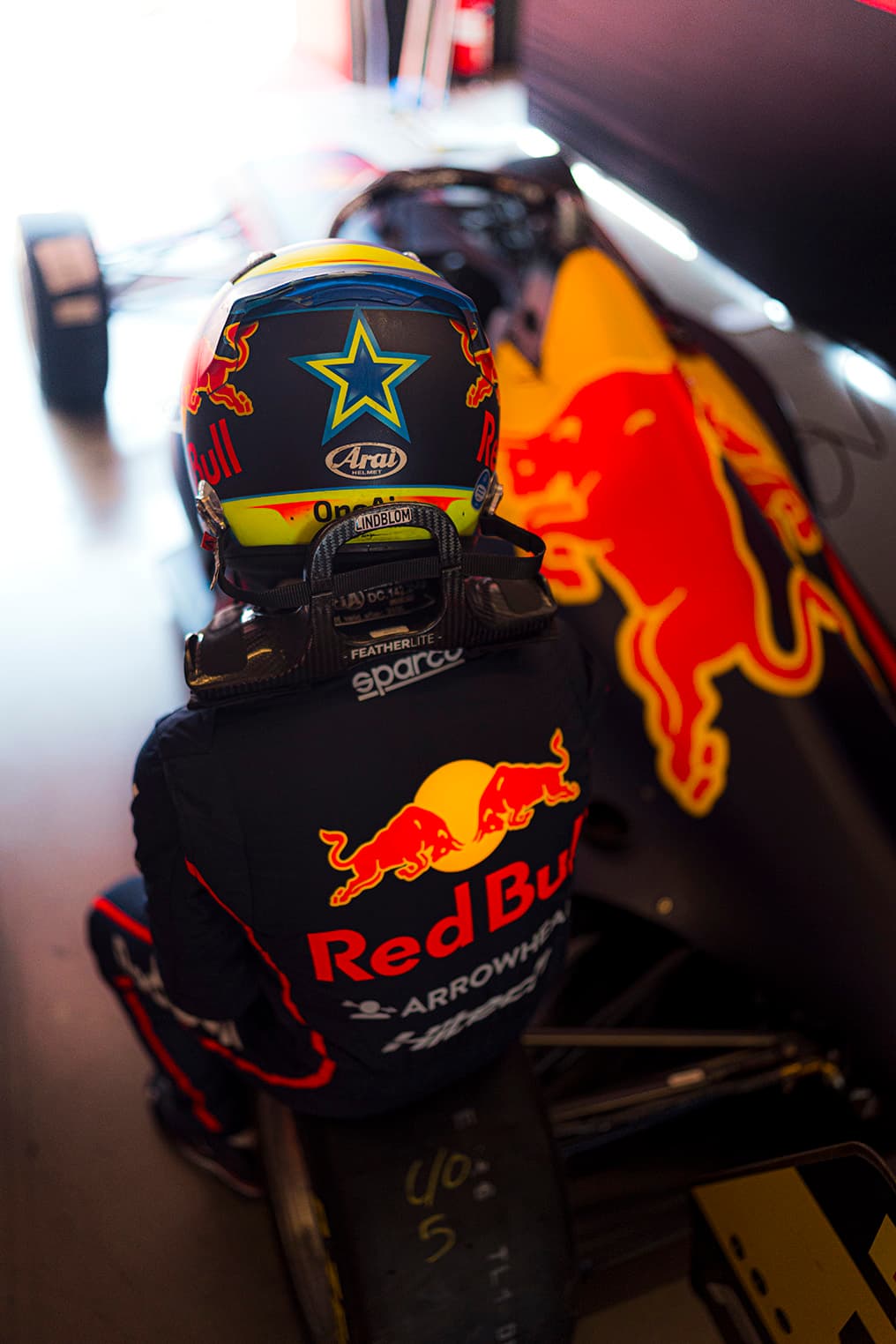 Scott Kin Lindblom, Hitech, Dubai Autodrome. UAE F4 Trophy 2025, Rd 1. Photo: Connor Botha