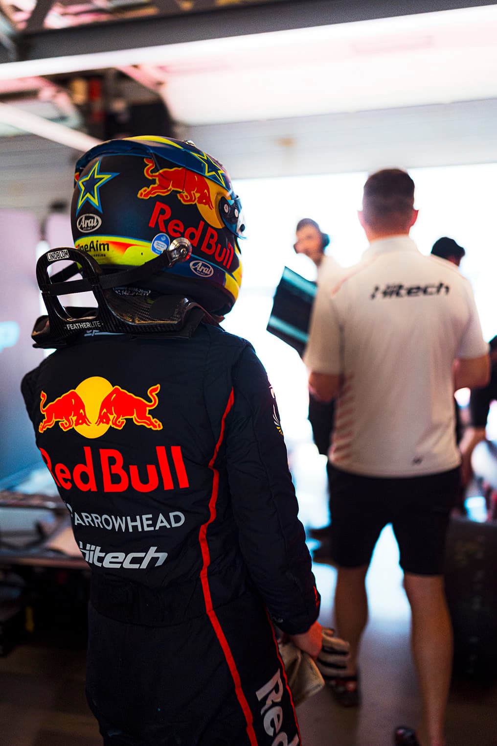 Scott Kin Lindblom, Hitech, Dubai Autodrome. UAE F4 Trophy 2025, Rd 1. Photo: Connor Botha