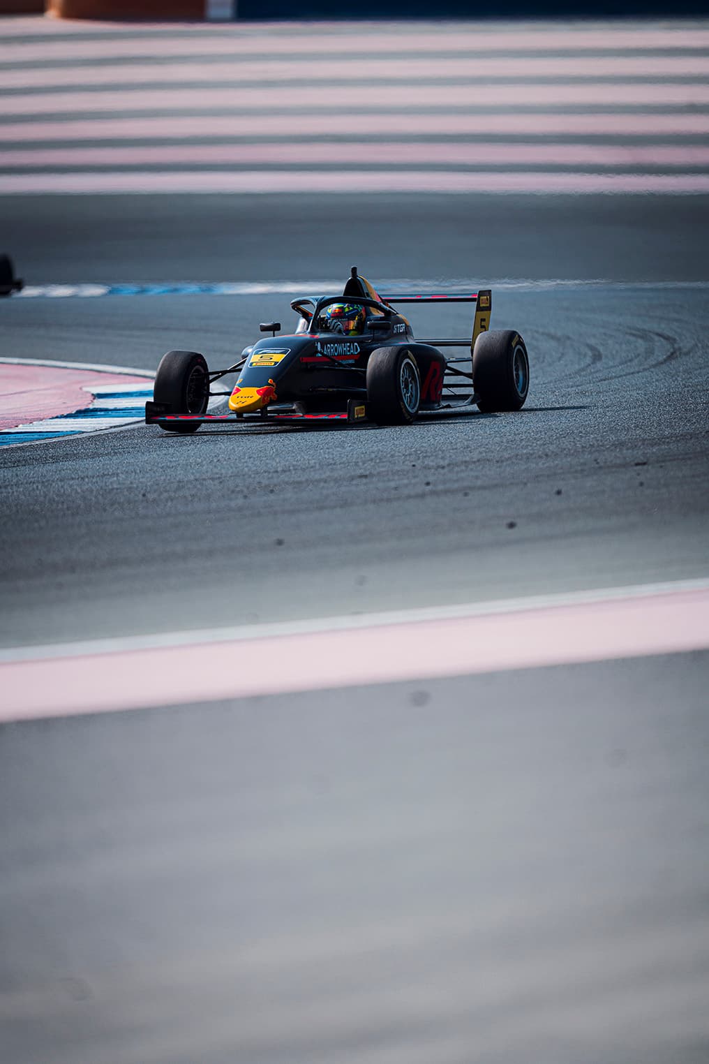 Scott Kin Lindblom, Hitech, Dubai Autodrome. UAE F4 Trophy 2025, Rd 1. Photo: Connor Botha