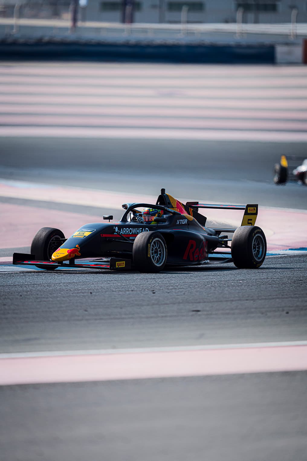 Scott Kin Lindblom, Hitech, Dubai Autodrome. UAE F4 Trophy 2025, Rd 1. Photo: Connor Botha