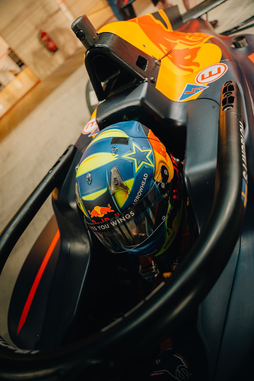 Scott Kin Lindblom, Hitech, Yas Island, Abu Dhabi, UAE F4 Trophy 2025, Rd 3. Photo: Connor Botha