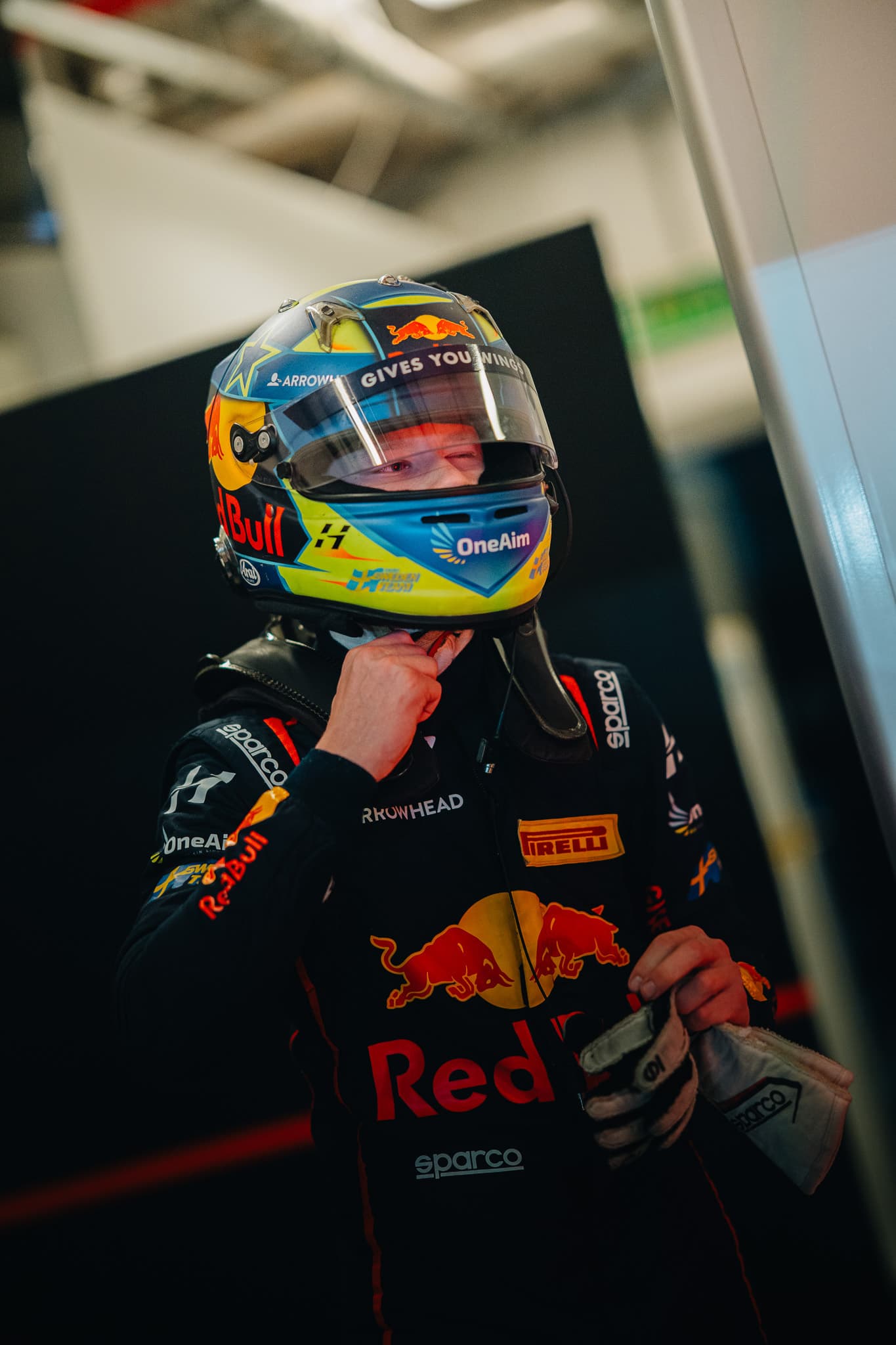 Scott Kin Lindblom, Hitech, Yas Island, Abu Dhabi, UAE F4 Trophy 2025, Rd 3. Photo: Connor Botha